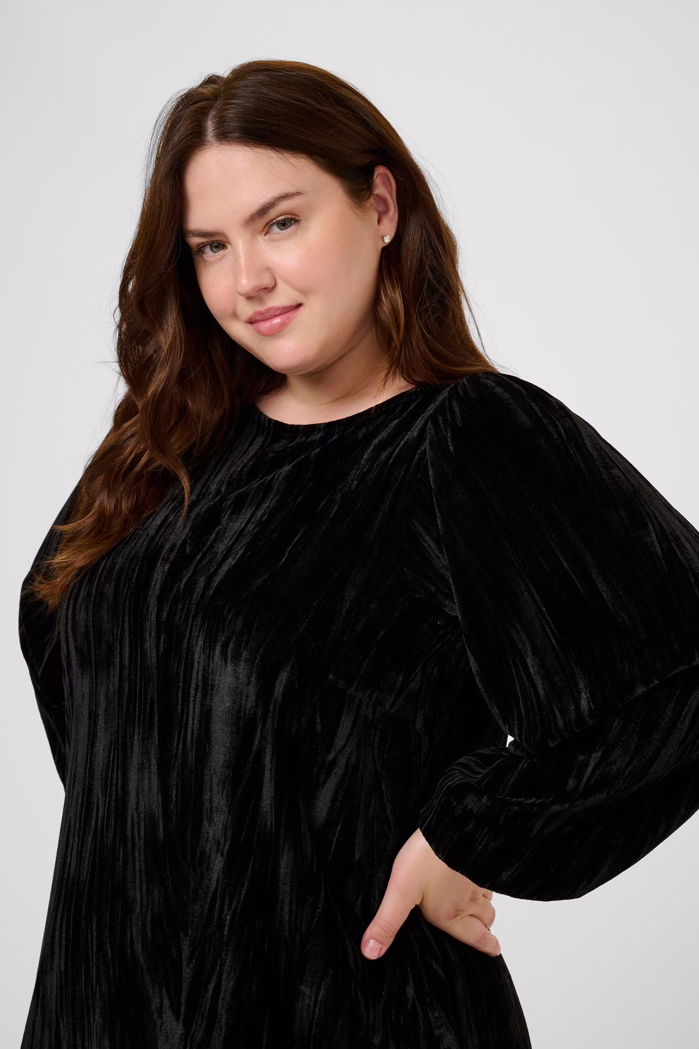 KCeliva Velourskleid LOOKBOOK DETAIL 10583803-100121