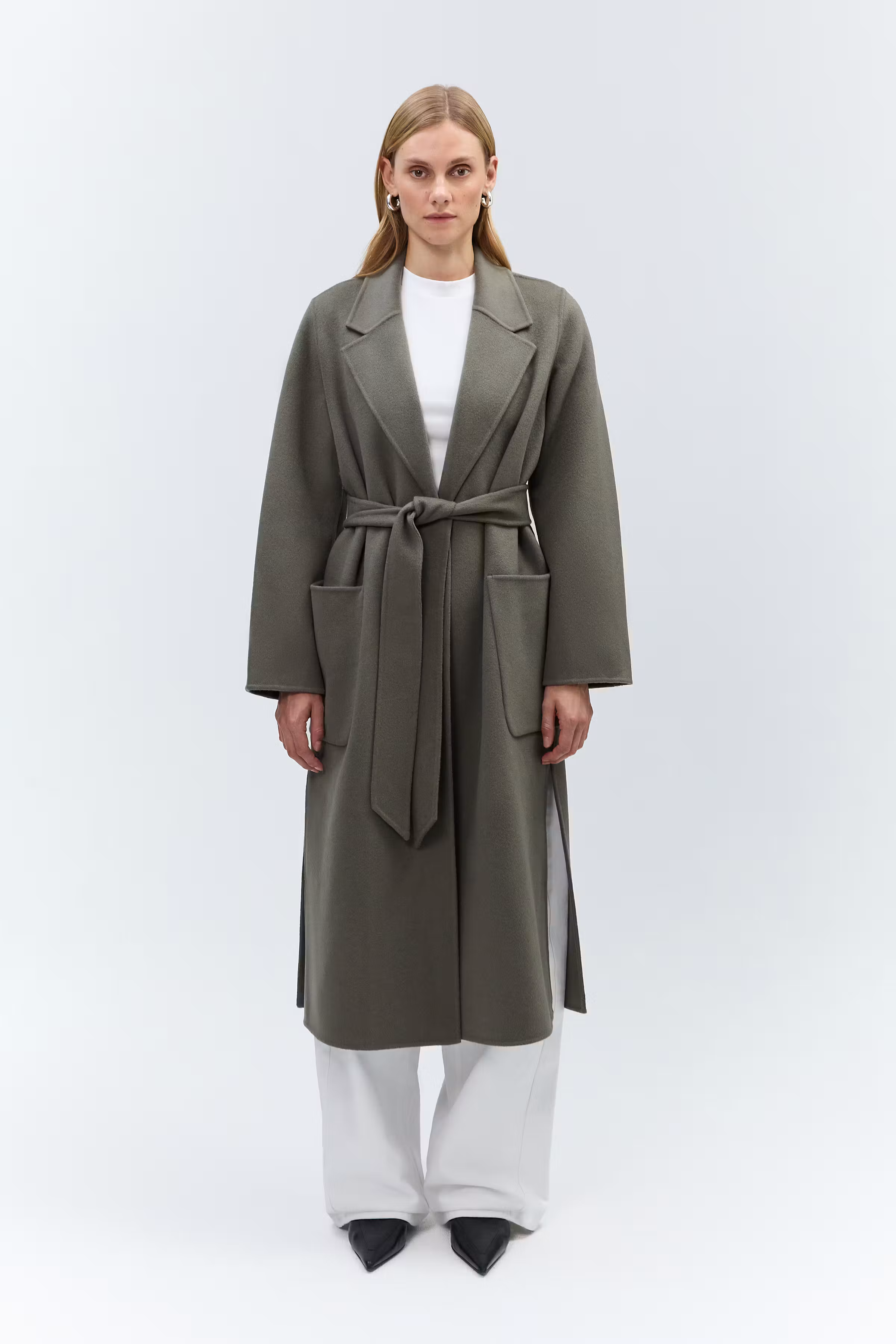 IOCELIA Coat LOOKBOOK FRONT 30600561-GY931