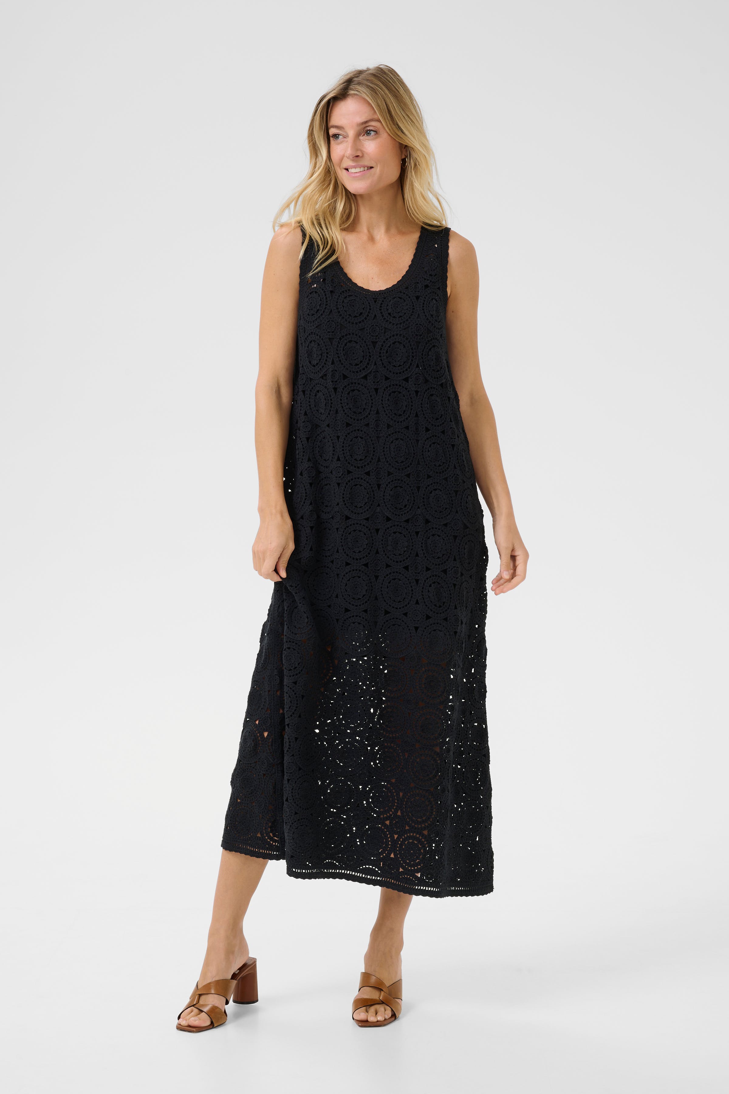 CRRusti Crochet kjole LOOKBOOK FRONT 10613728-100120