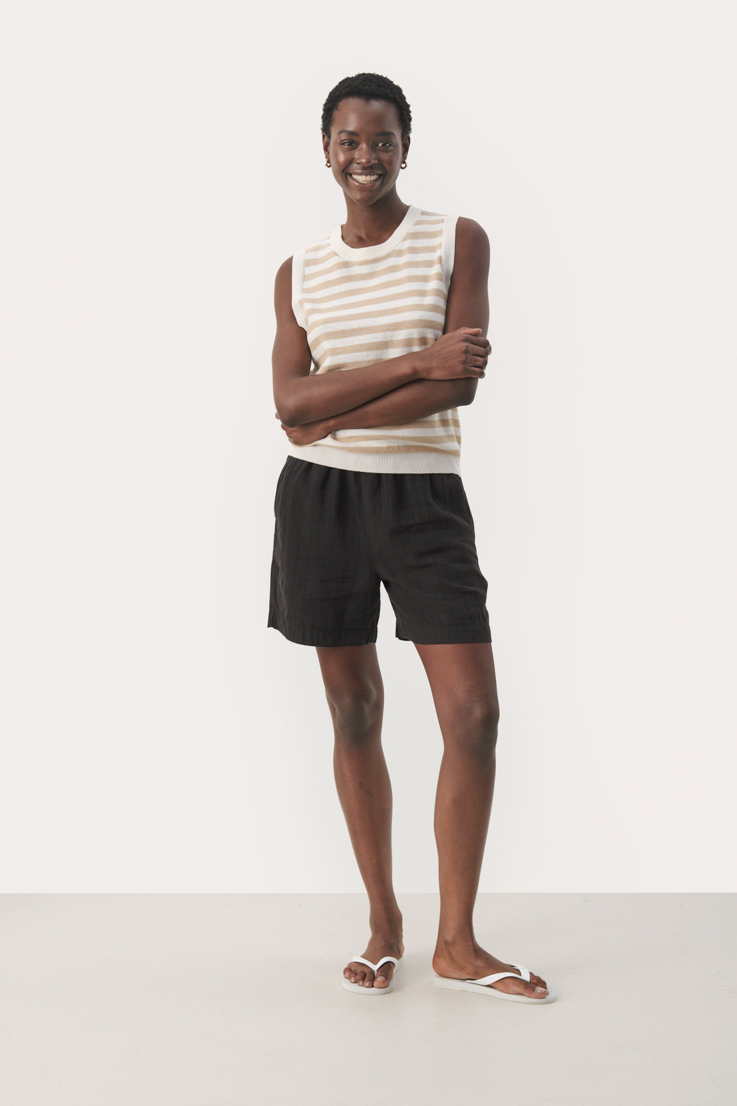 GunettePW Kortermet strikk LOOKBOOK BACK 30308661-302947