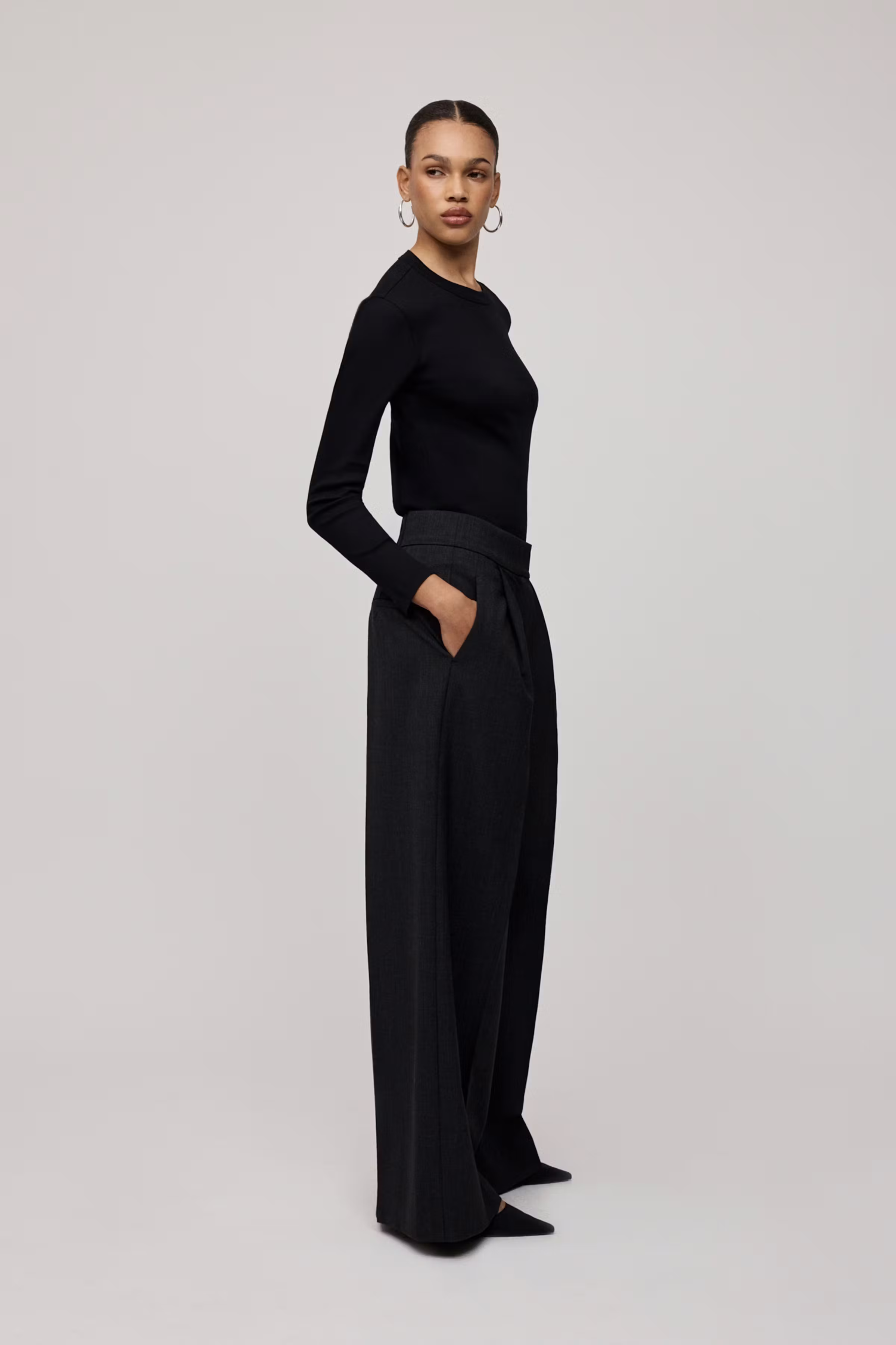IOPRESCILLIA SUE Bukser LOOKBOOK FRONT 30600623-GY949
