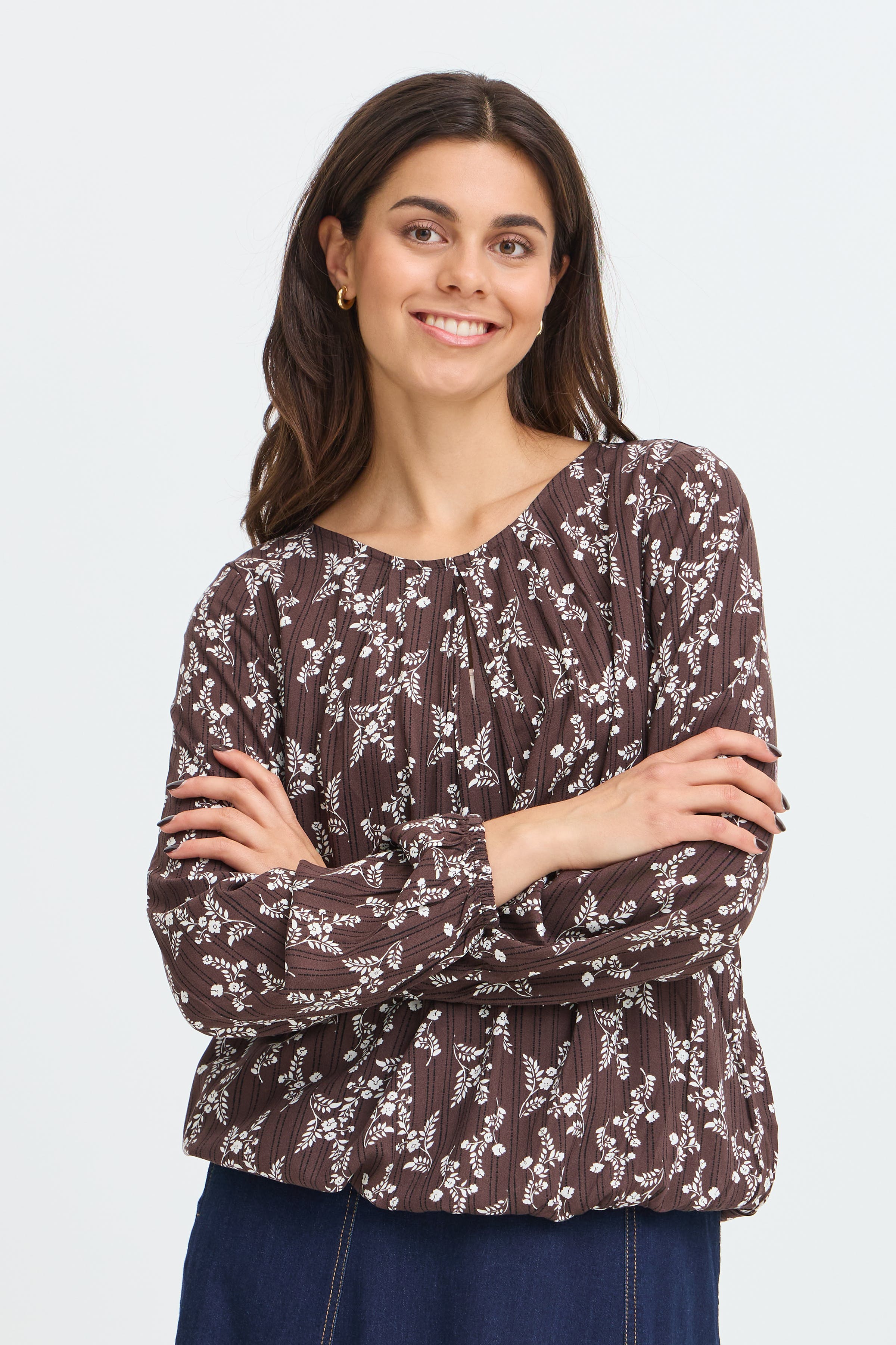 FRMERLE Bluse LOOKBOOK FRONT 20618343-900016589