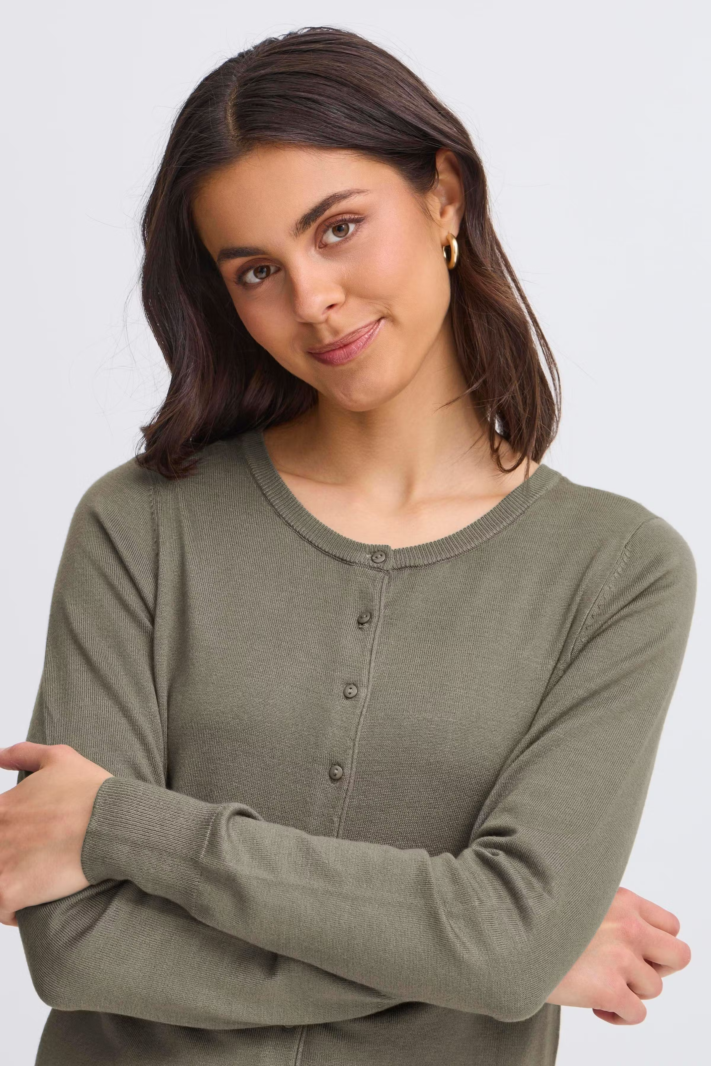 FRZubasic Cardigan LOOKBOOK DETAIL 20604187-180515