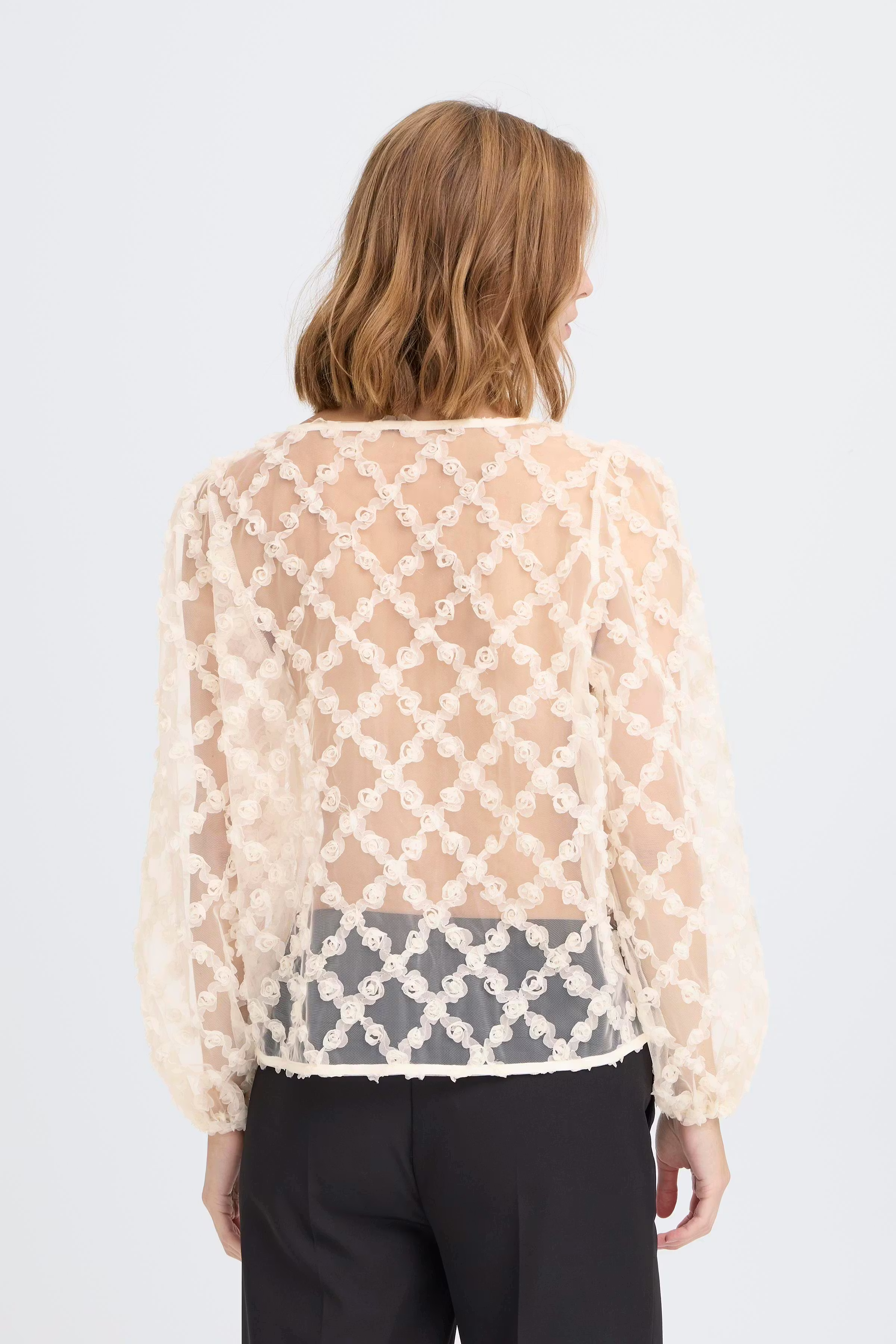 IHELKI Bluse LOOKBOOK BACK 20124697-124301