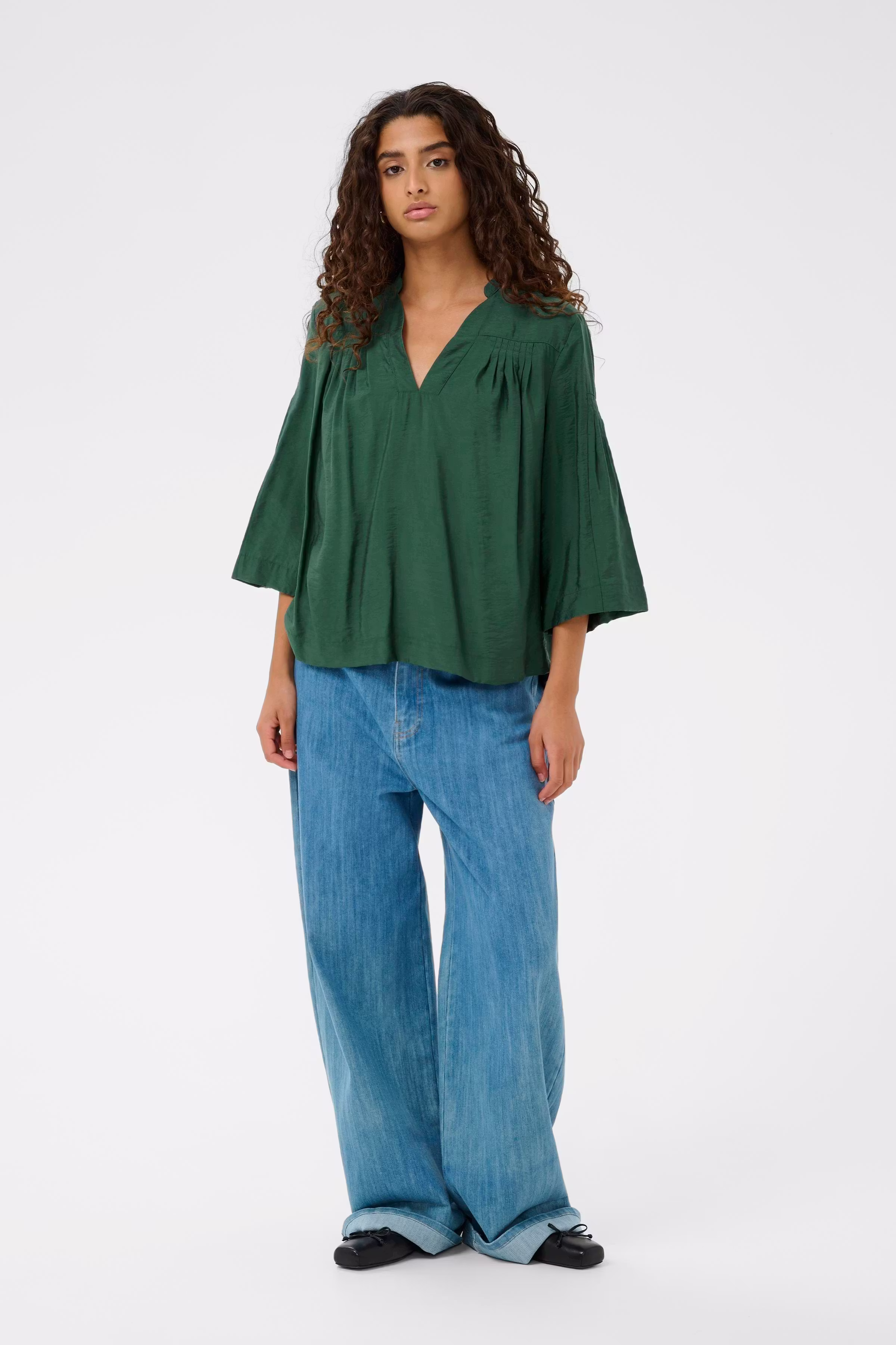 SLEneya Bluse LOOKBOOK FRONT 30408898-195411