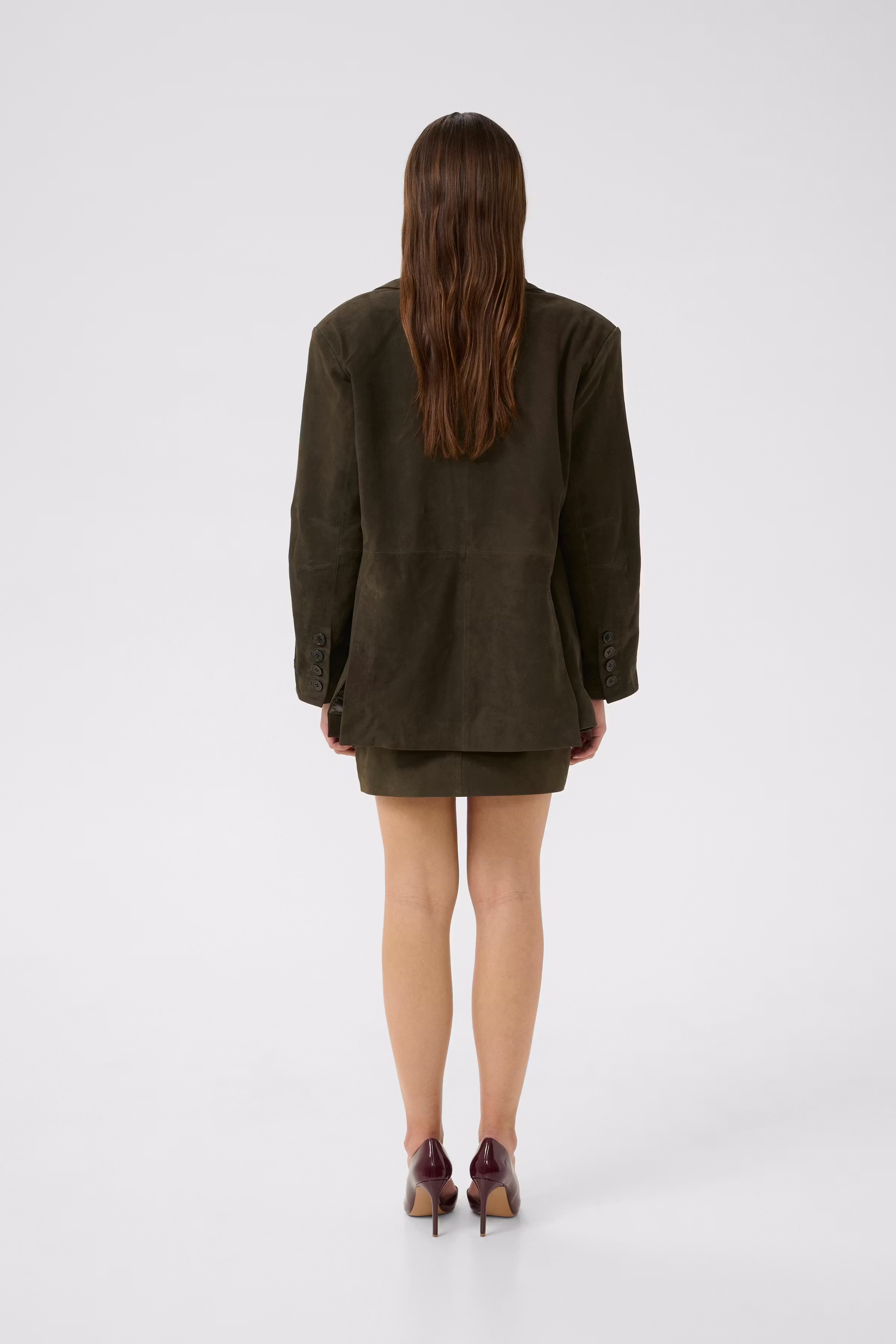 GZesme Suède blazer LOOKBOOK BACK 10910552-108724