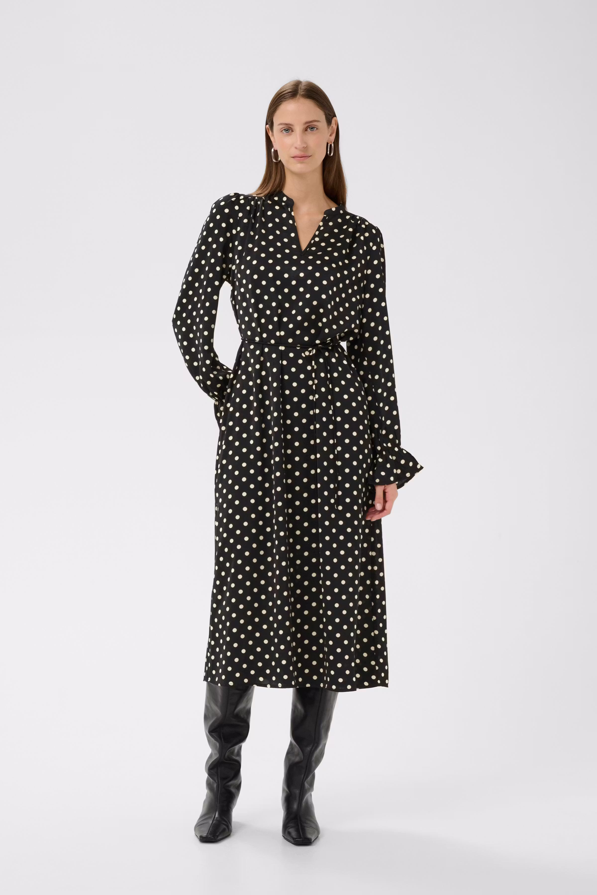 ZeemaIW Kleid LOOKBOOK FRONT 30111247-300177