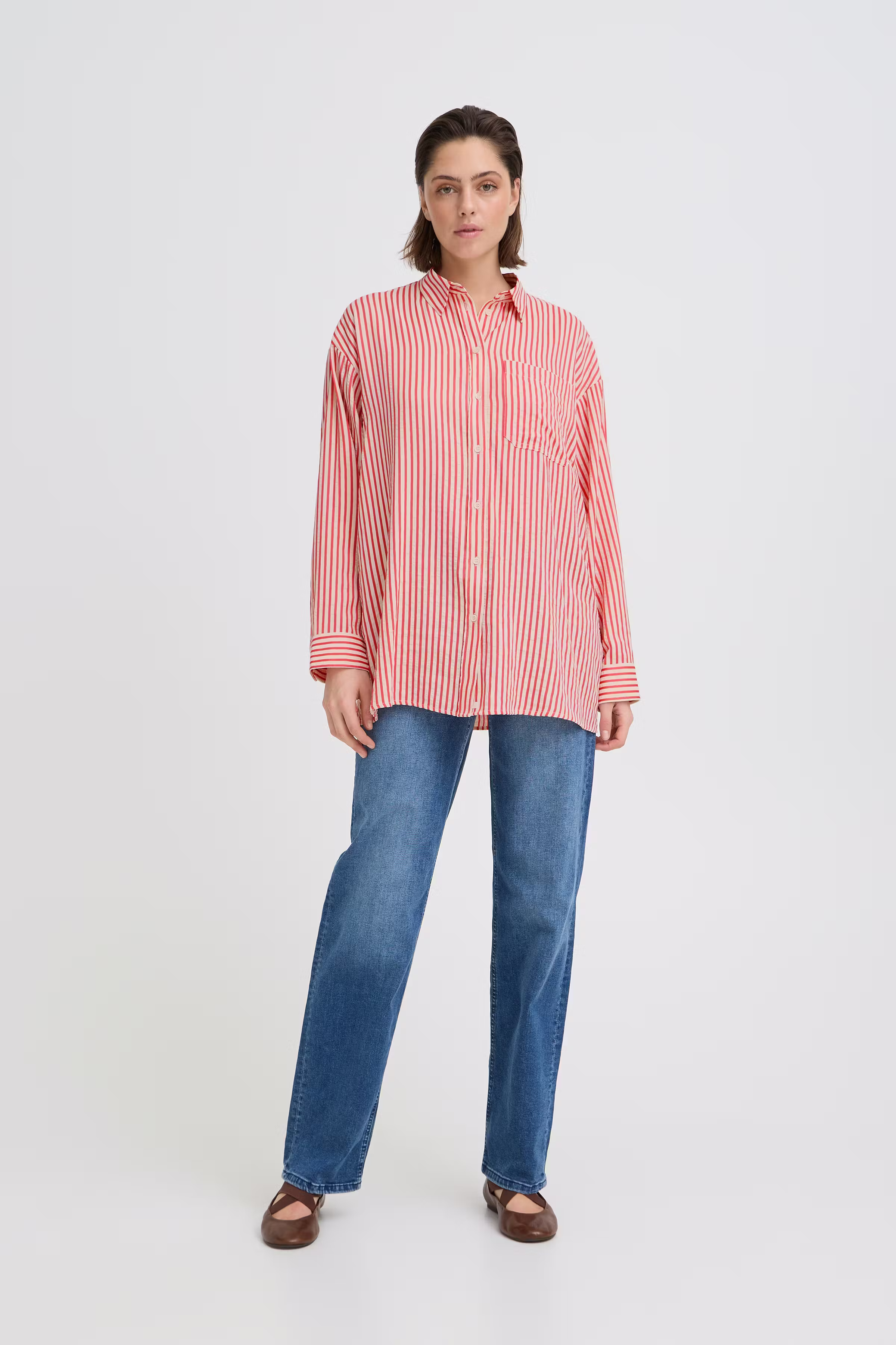 IHESTRA Skjorte LOOKBOOK FRONT 20125067-900008281