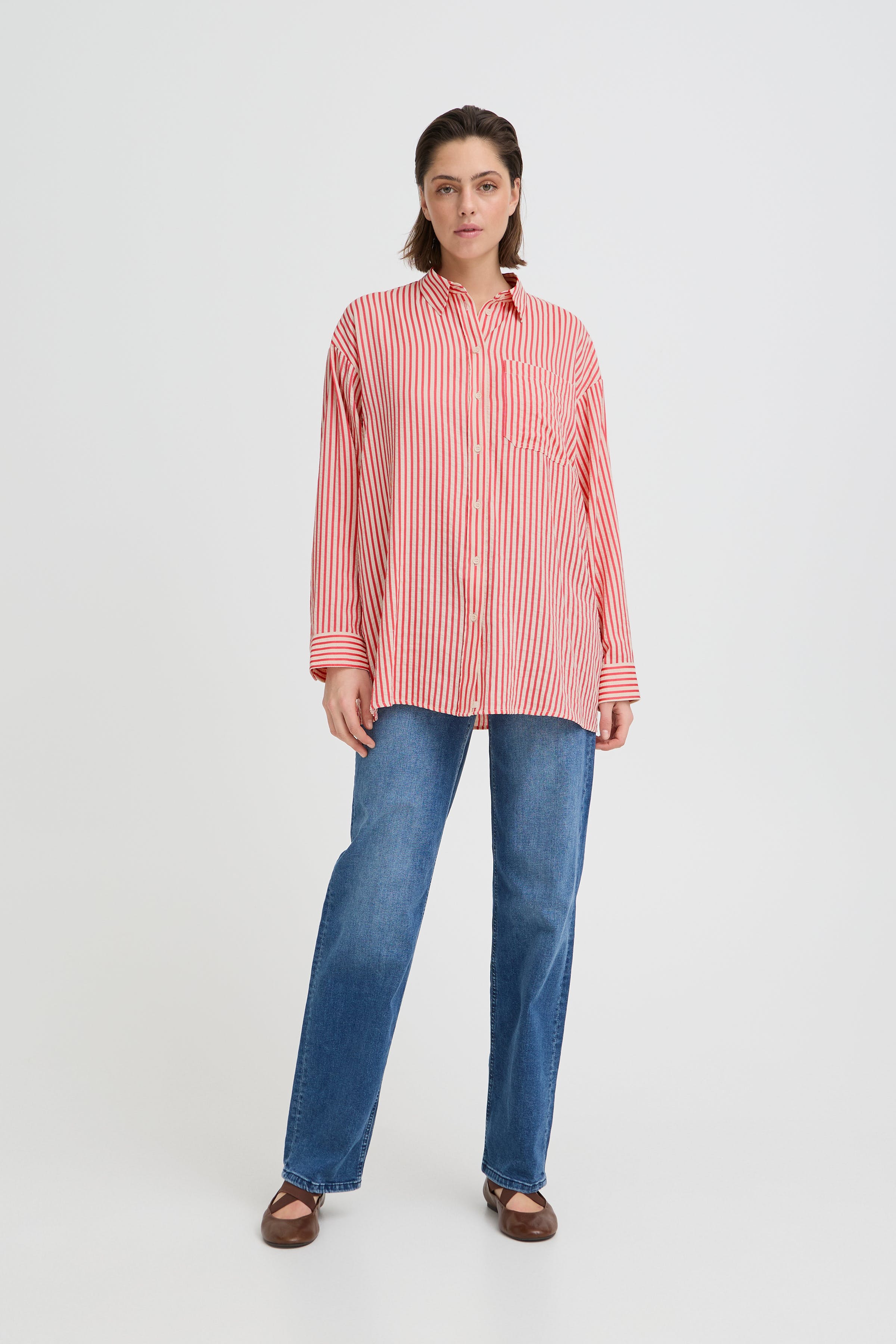 IHESTRA Skjorta LOOKBOOK FRONT 20125067-900008281