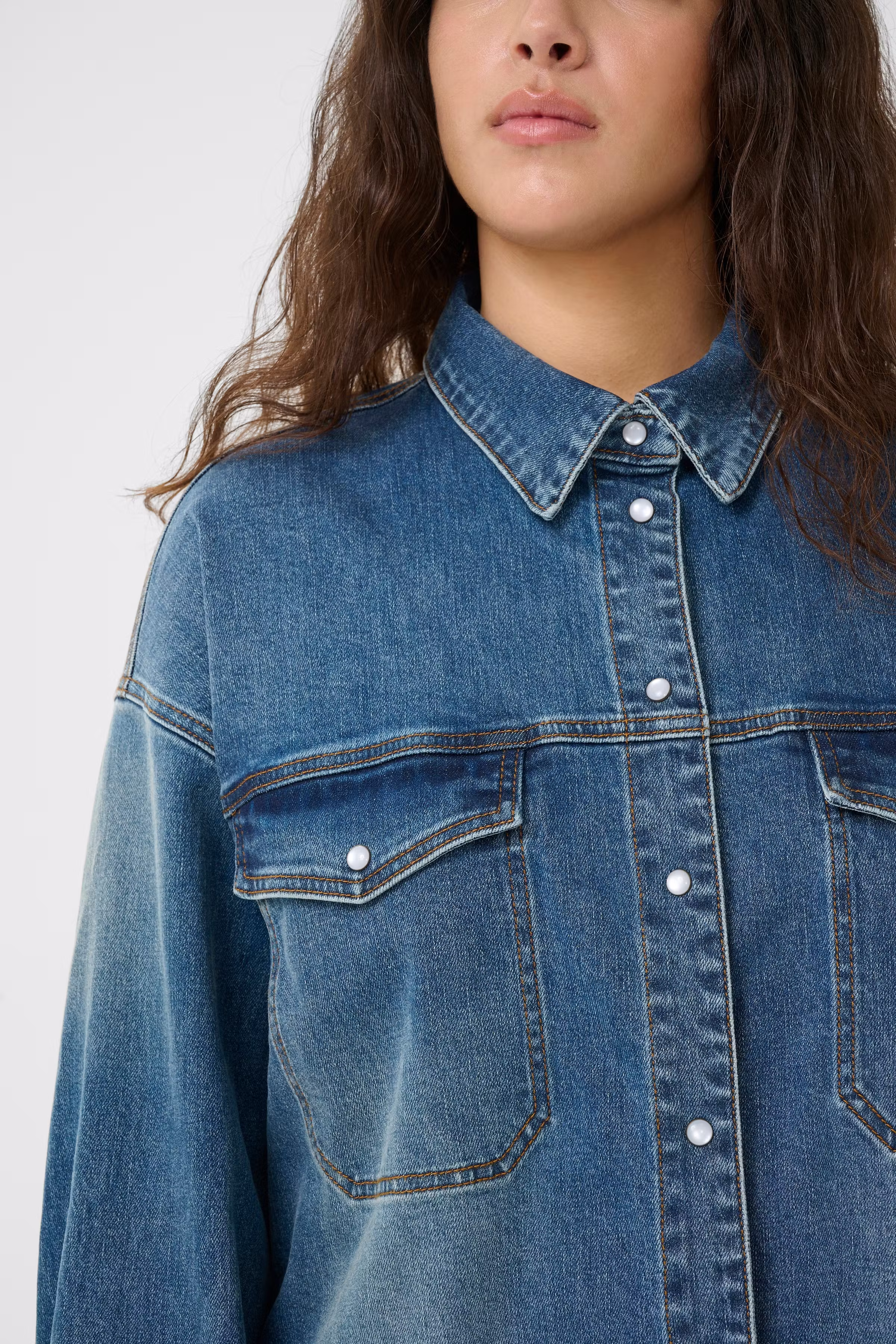 GZviva Denimskjorte LOOKBOOK DETAIL 10910575-108303