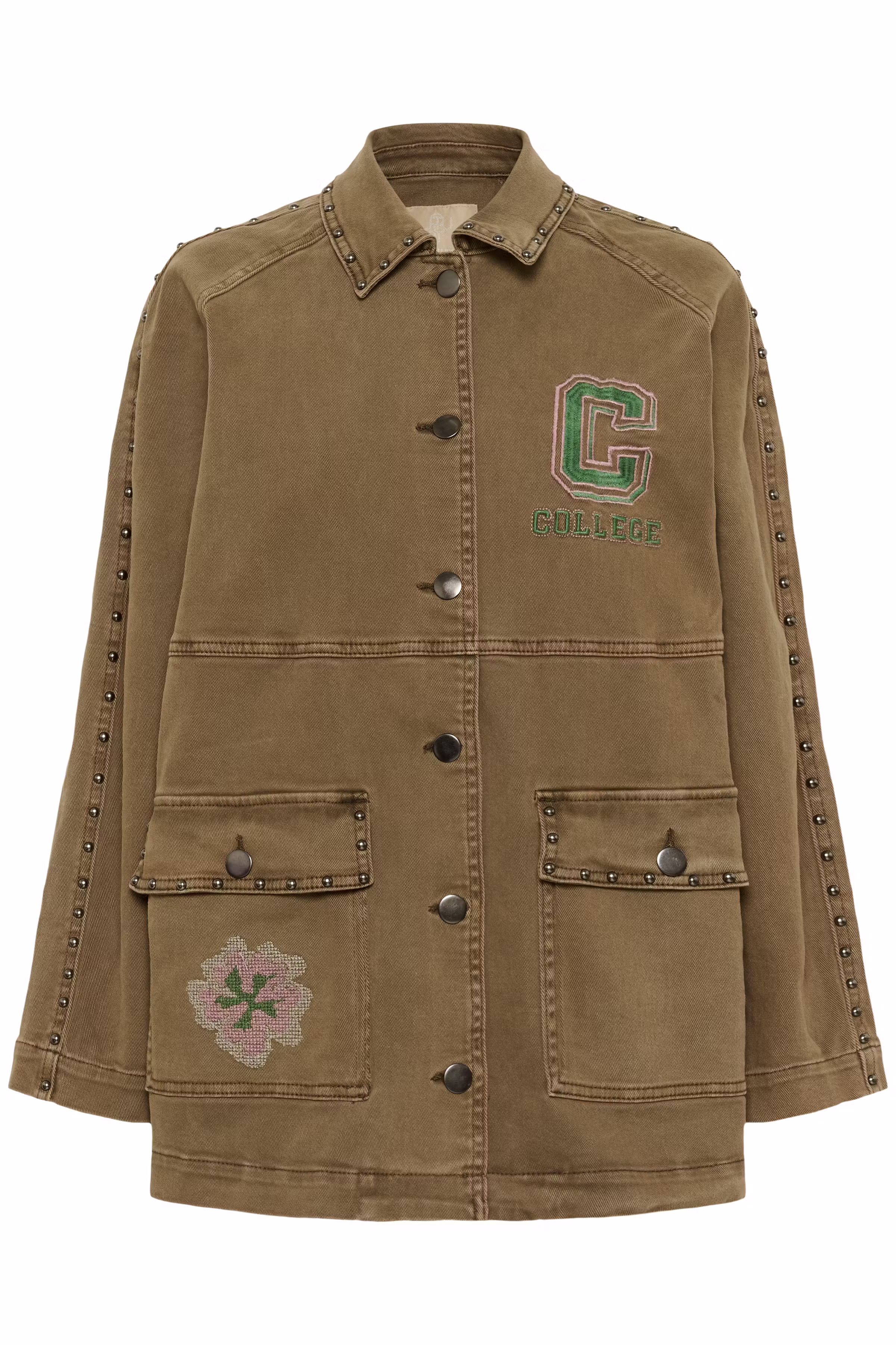 CUsmarta Jakke med broderi PACK FRONT 50112738-181016