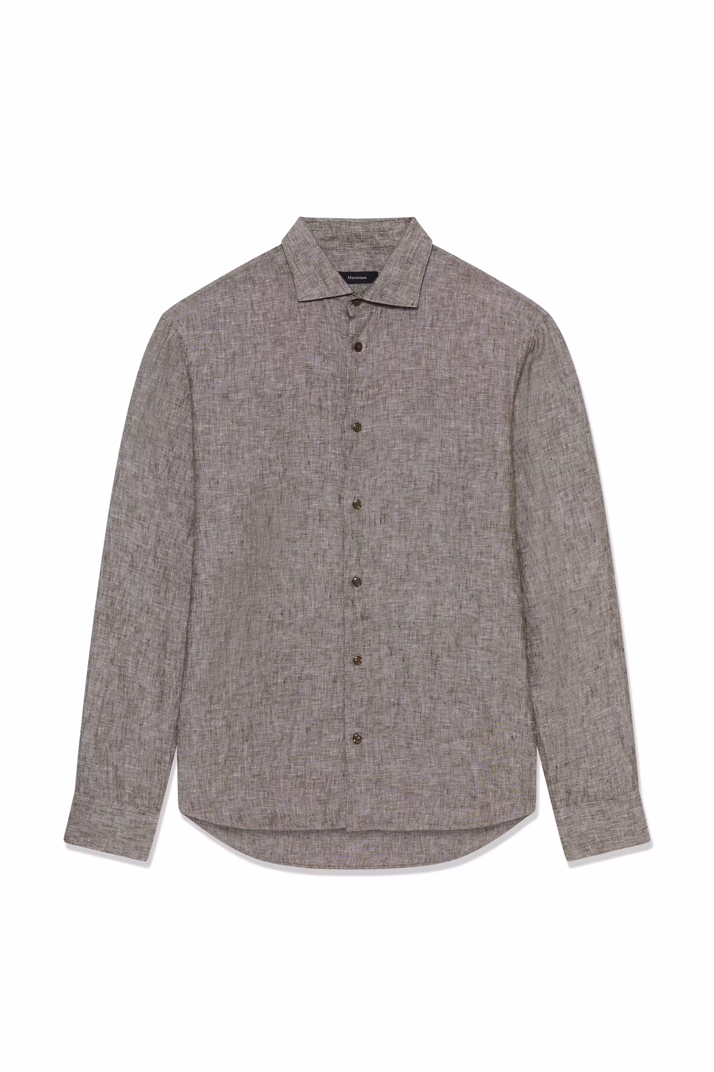 MAmarc Leinenhemd PACK FRONT 30205841-190912