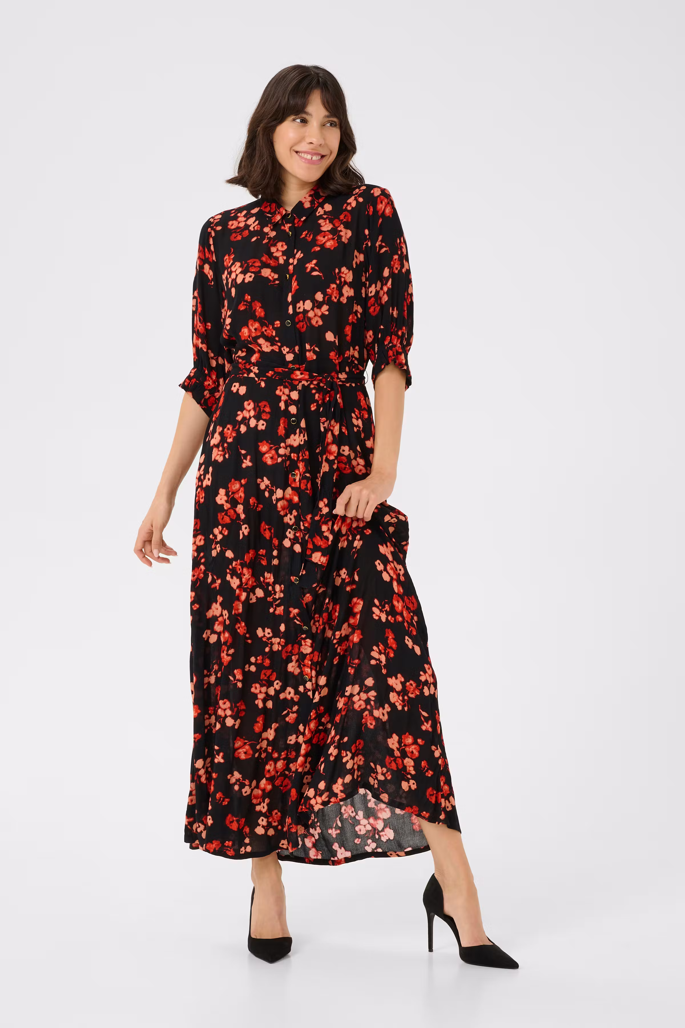 KAtine Kjole LOOKBOOK FRONT 10510170-107786