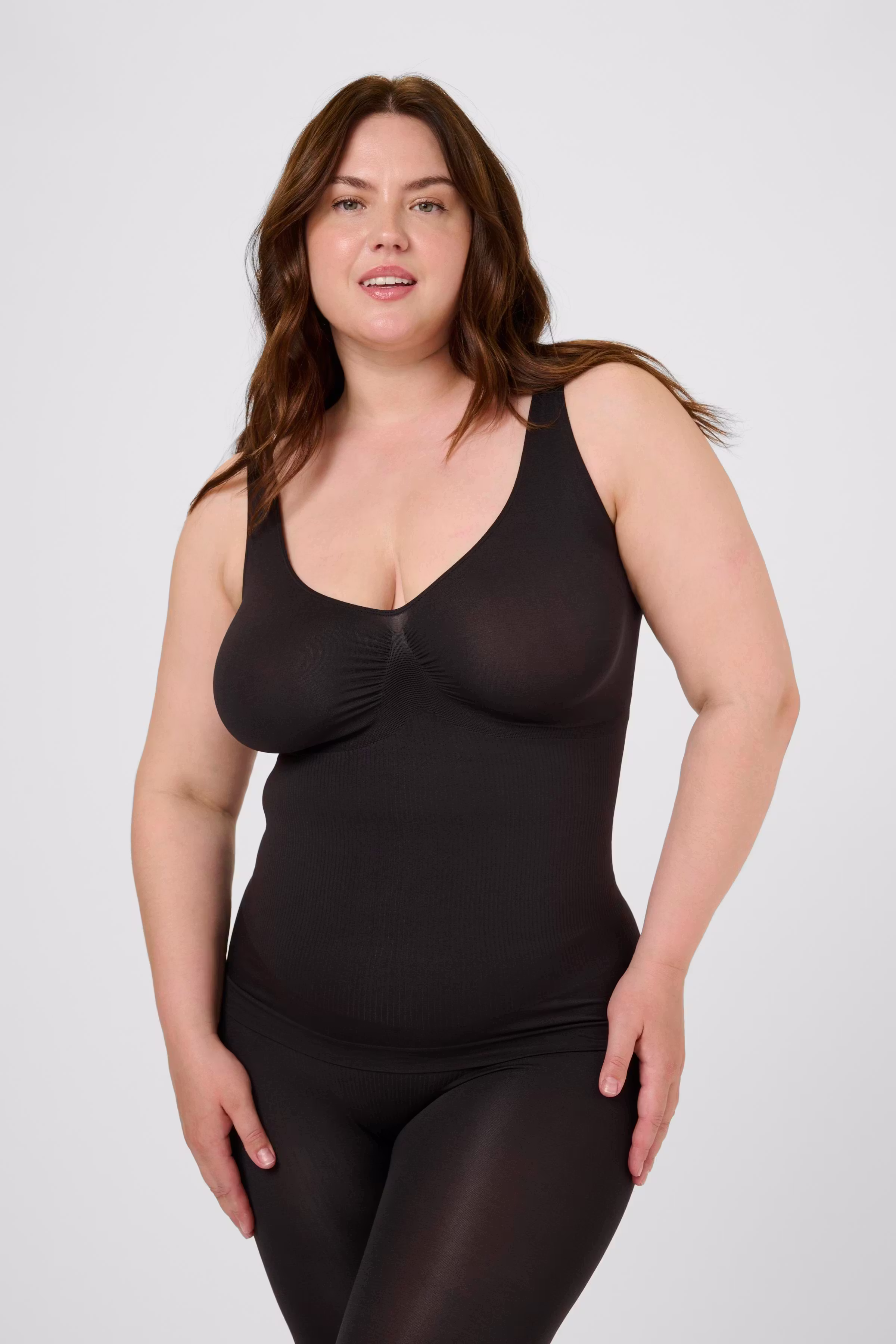 KCcarol Shapewear Top LOOKBOOK FRONT 10580900-100121