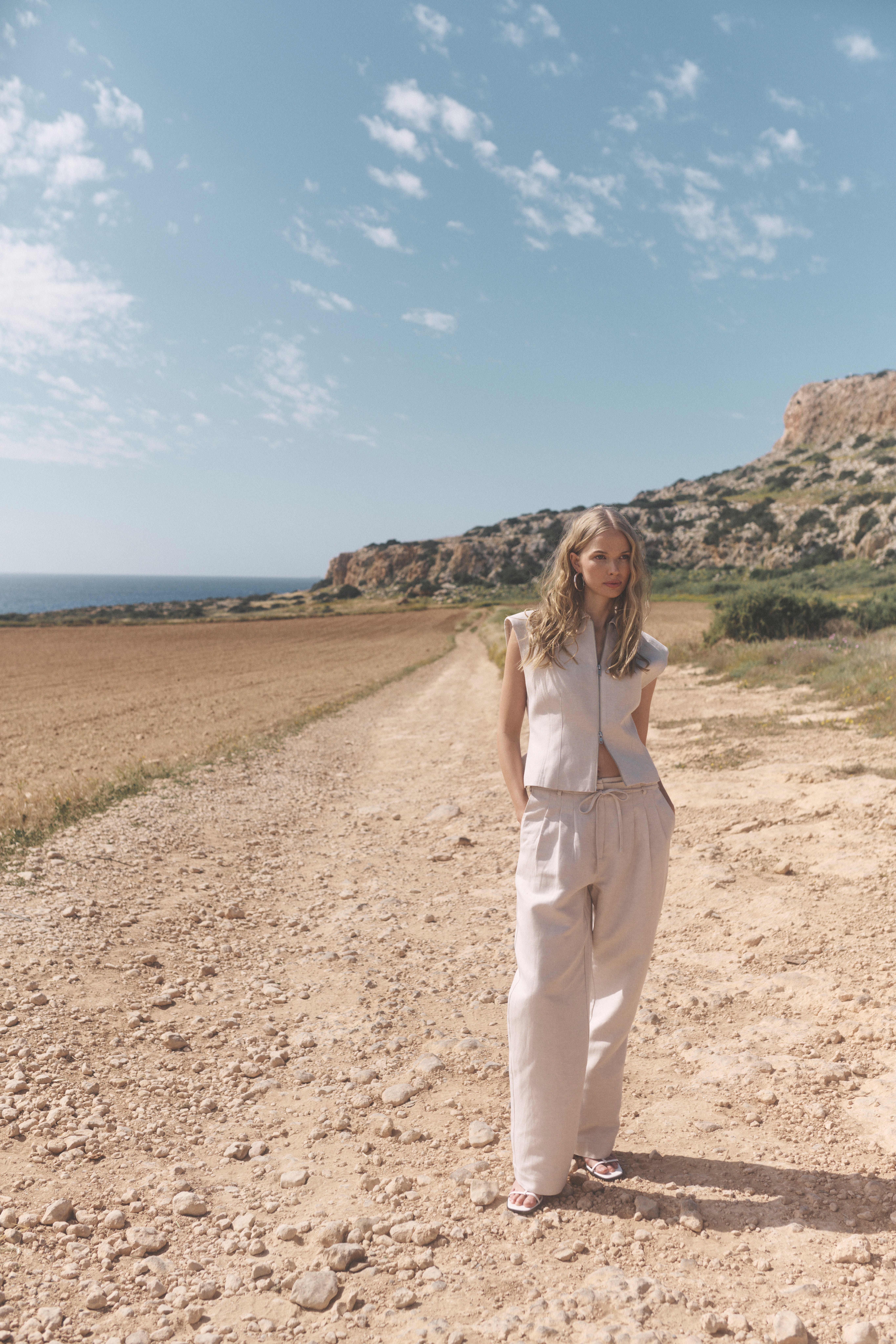 KBVia Hose aus Leinenmischung LOCATION NONE 10105476-1613101