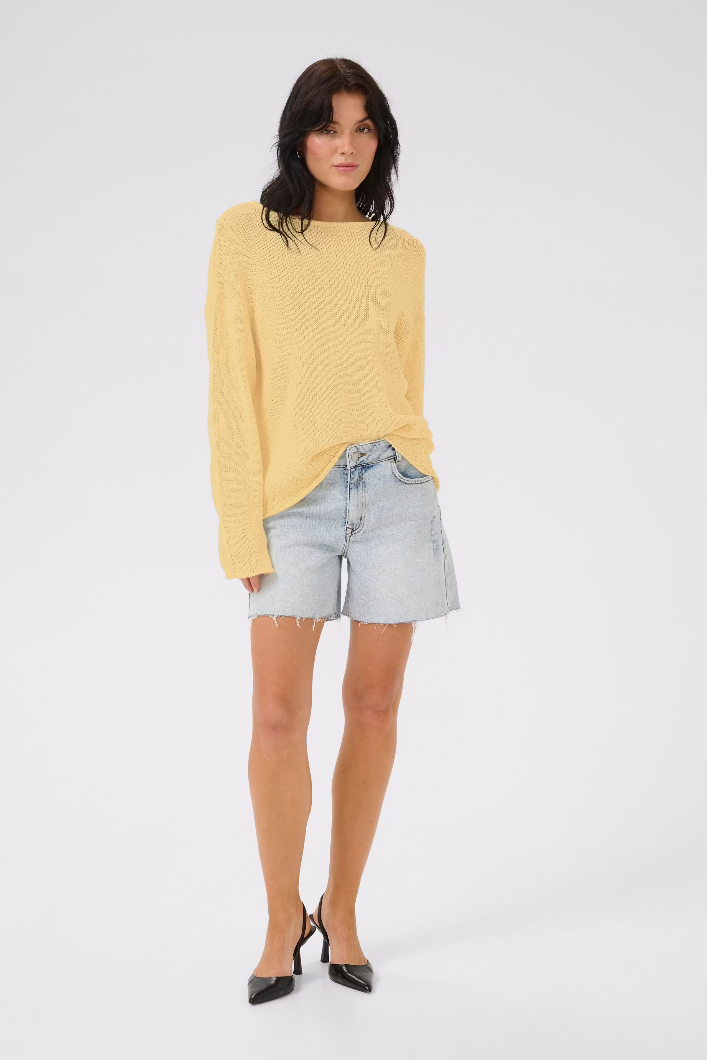 DivaMW Linnen Pullover LOOKBOOK FRONT 10704716-120715