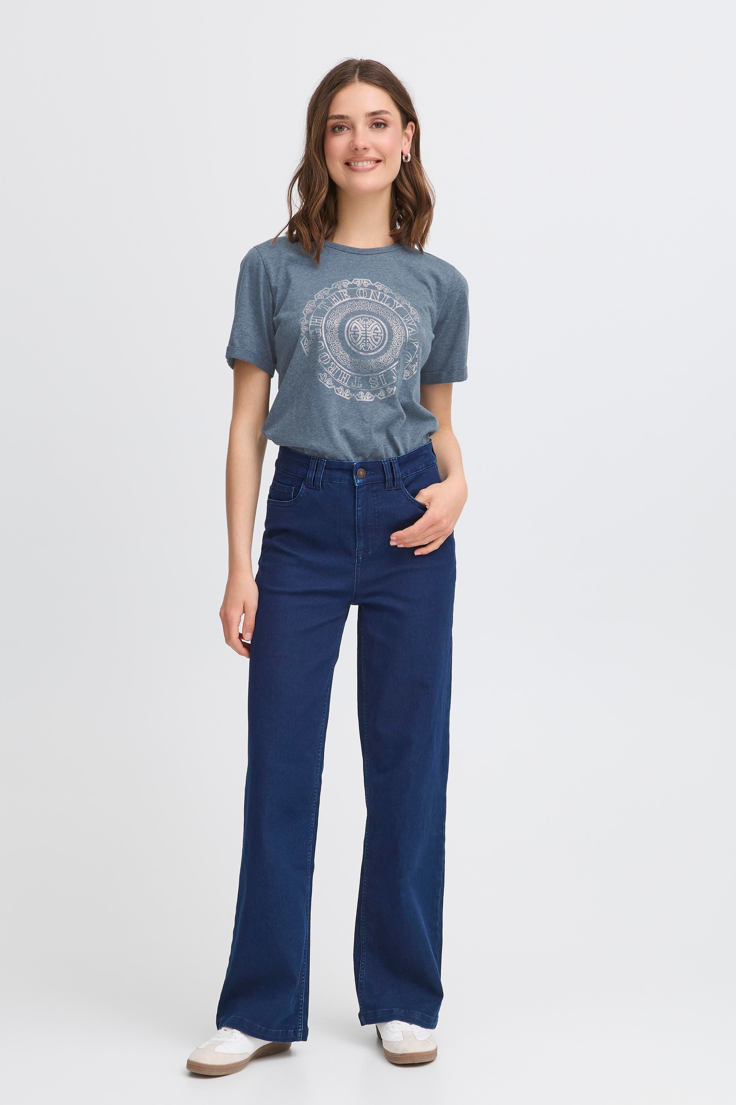 FRJASMINE T-shirt LOOKBOOK FRONT 20616106-205164