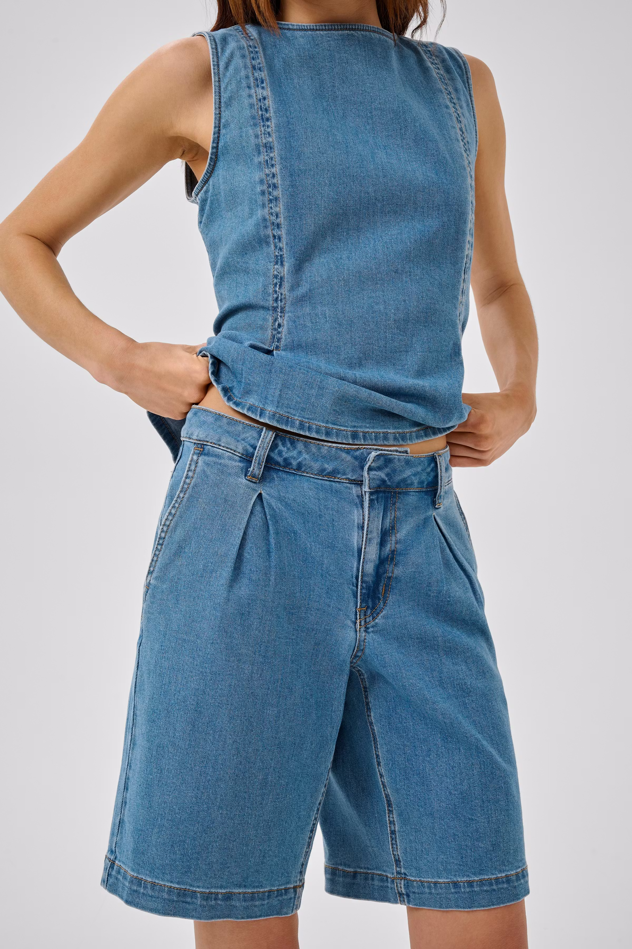 MWLara Denimshorts LOOKBOOK DETAIL 10705595-100053