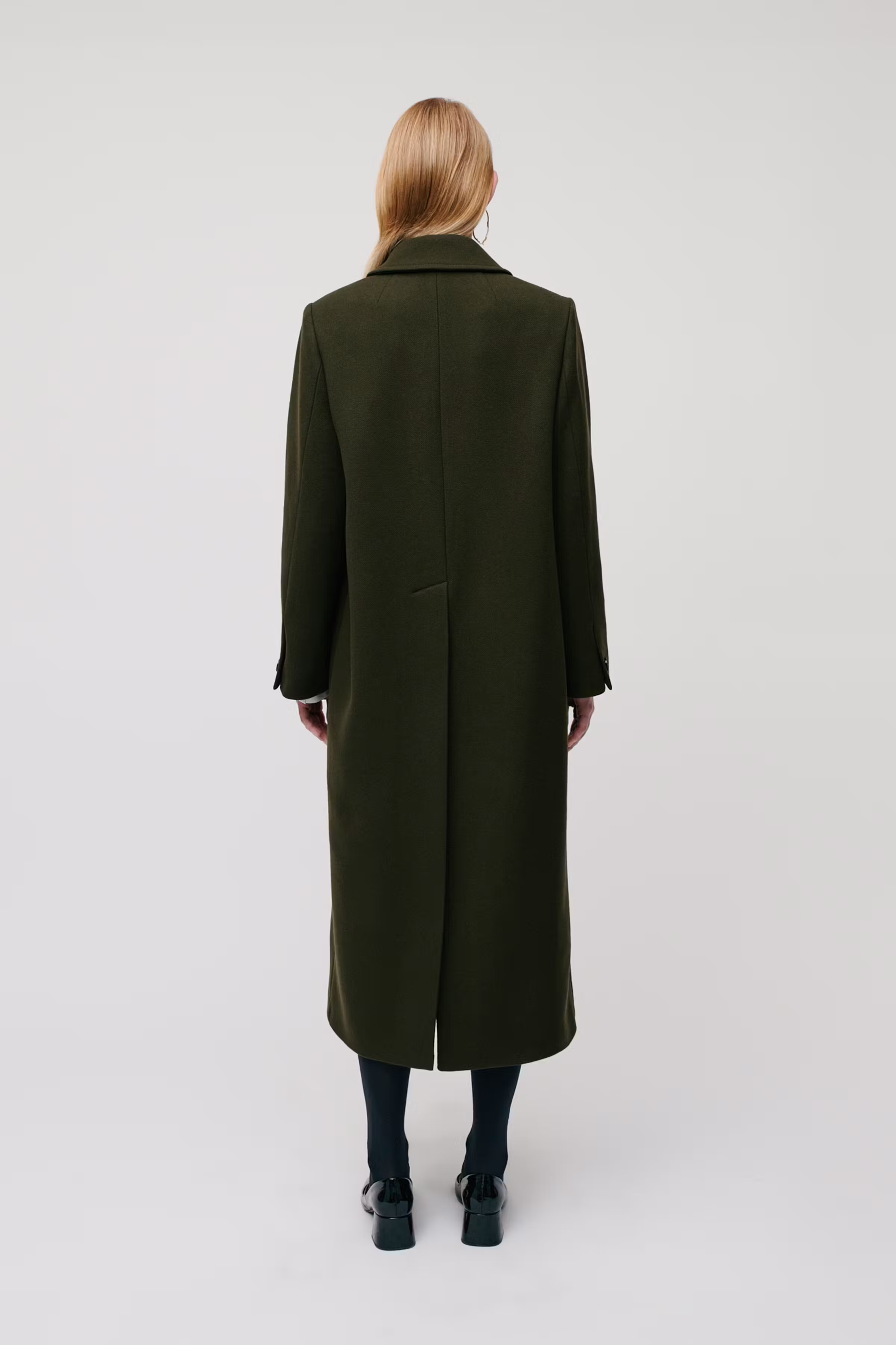 CLEMENCE Mantel LOOKBOOK BACK 30600180-GR598