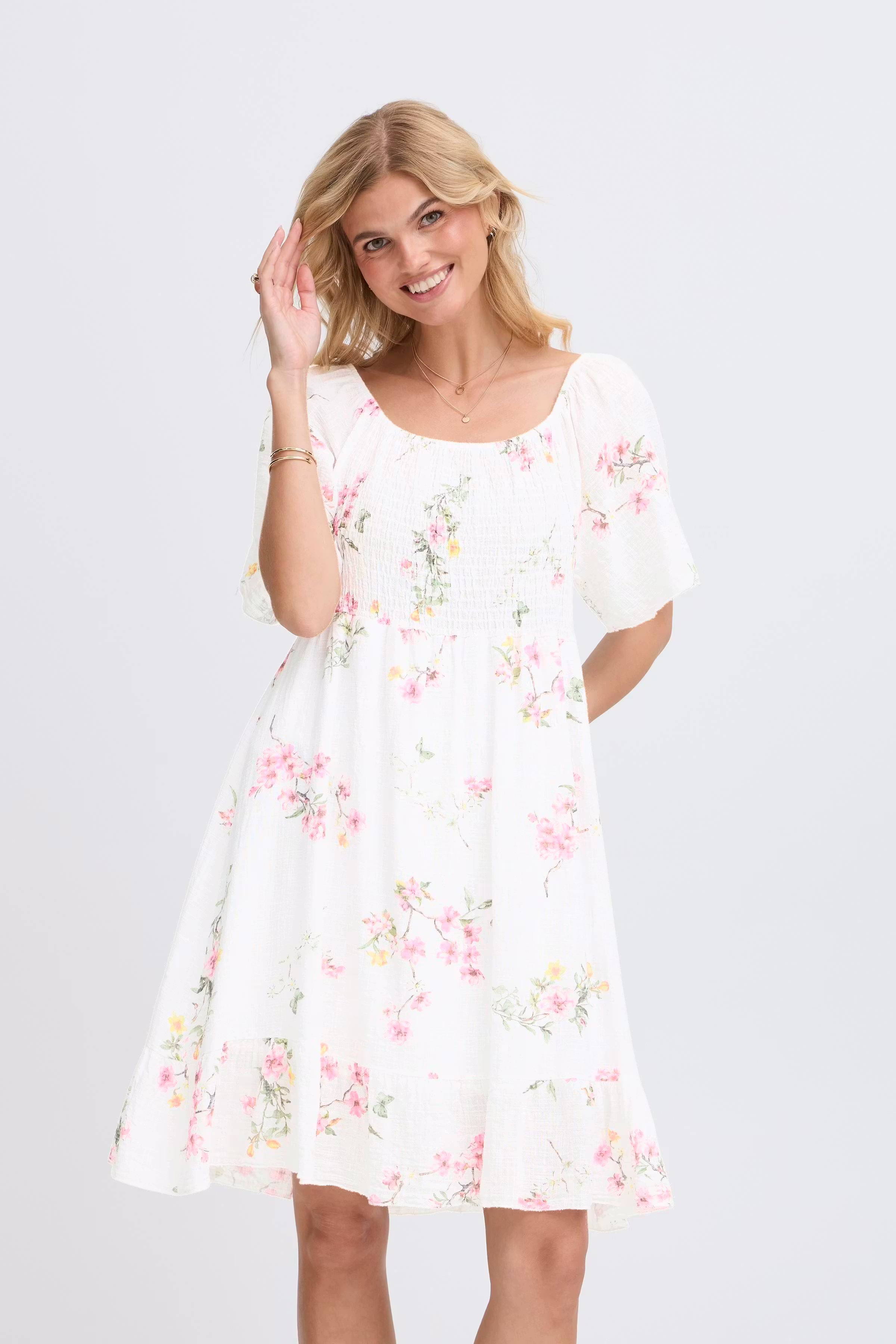 SBALEXA Kjole LOOKBOOK FRONT 22100968-110602