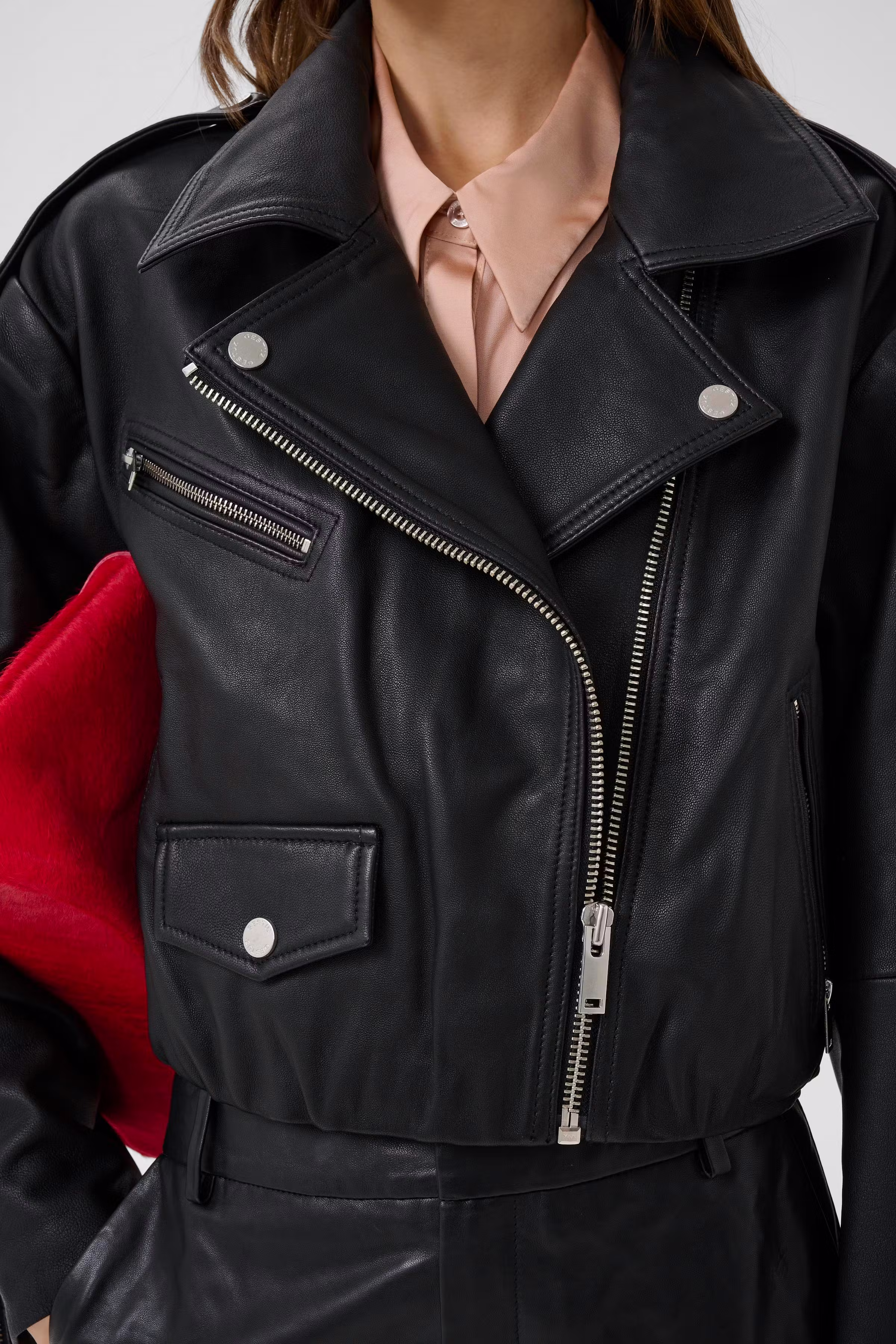 GZdiana Lederjacke LOOKBOOK DETAIL 10911110-100017