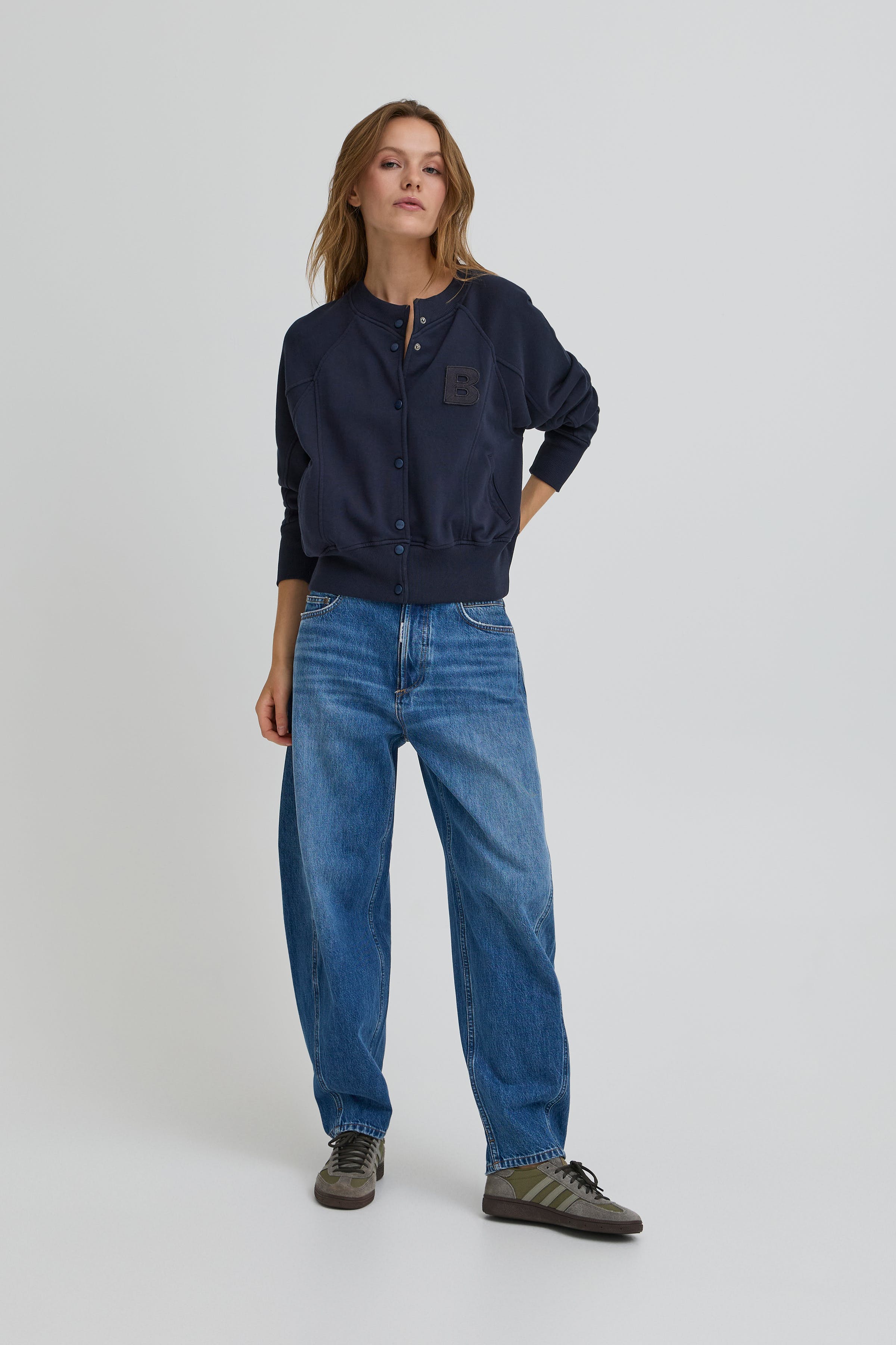 BAALBERTA Træningsjakke LOOKBOOK FRONT 50408097-193922