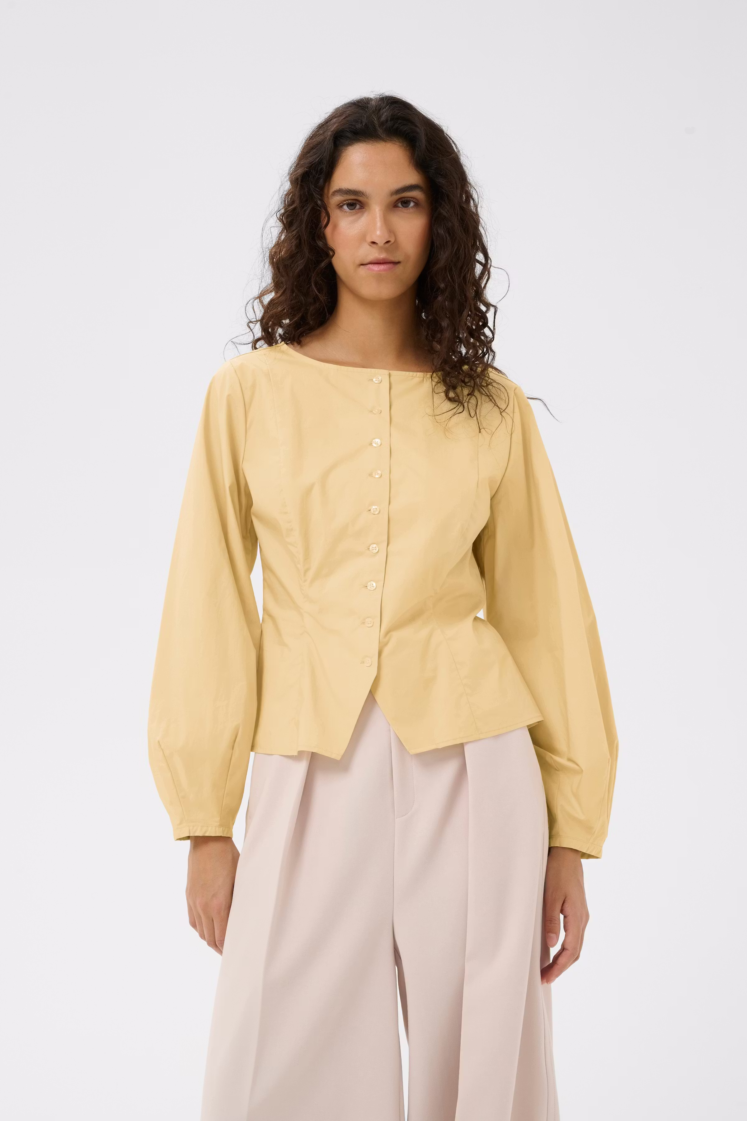 LELOIW Fitted PoplinSkjorte LOOKBOOK FRONT 30112343-130916
