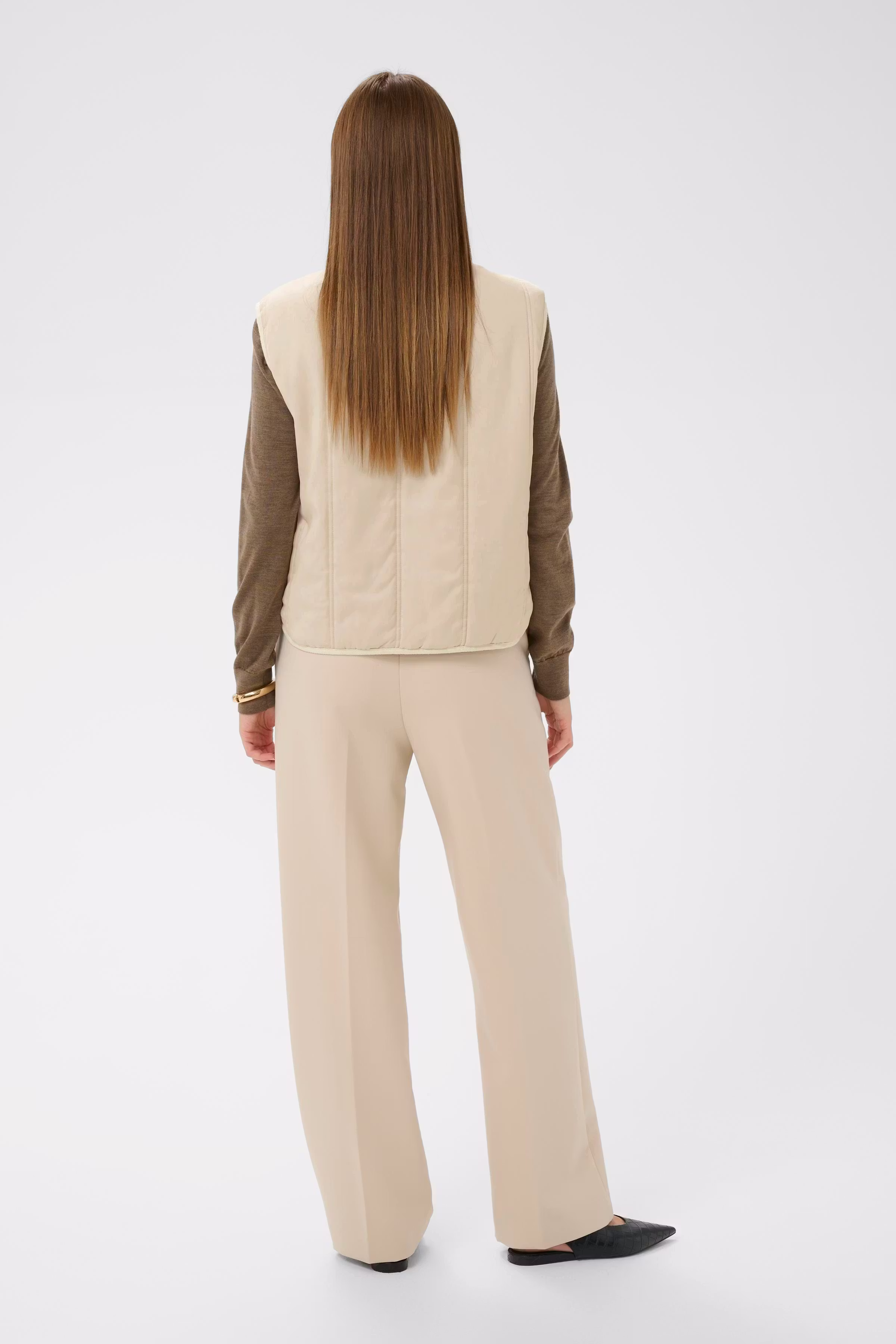 SLElira Warme Weste LOOKBOOK BACK 30409138-130401