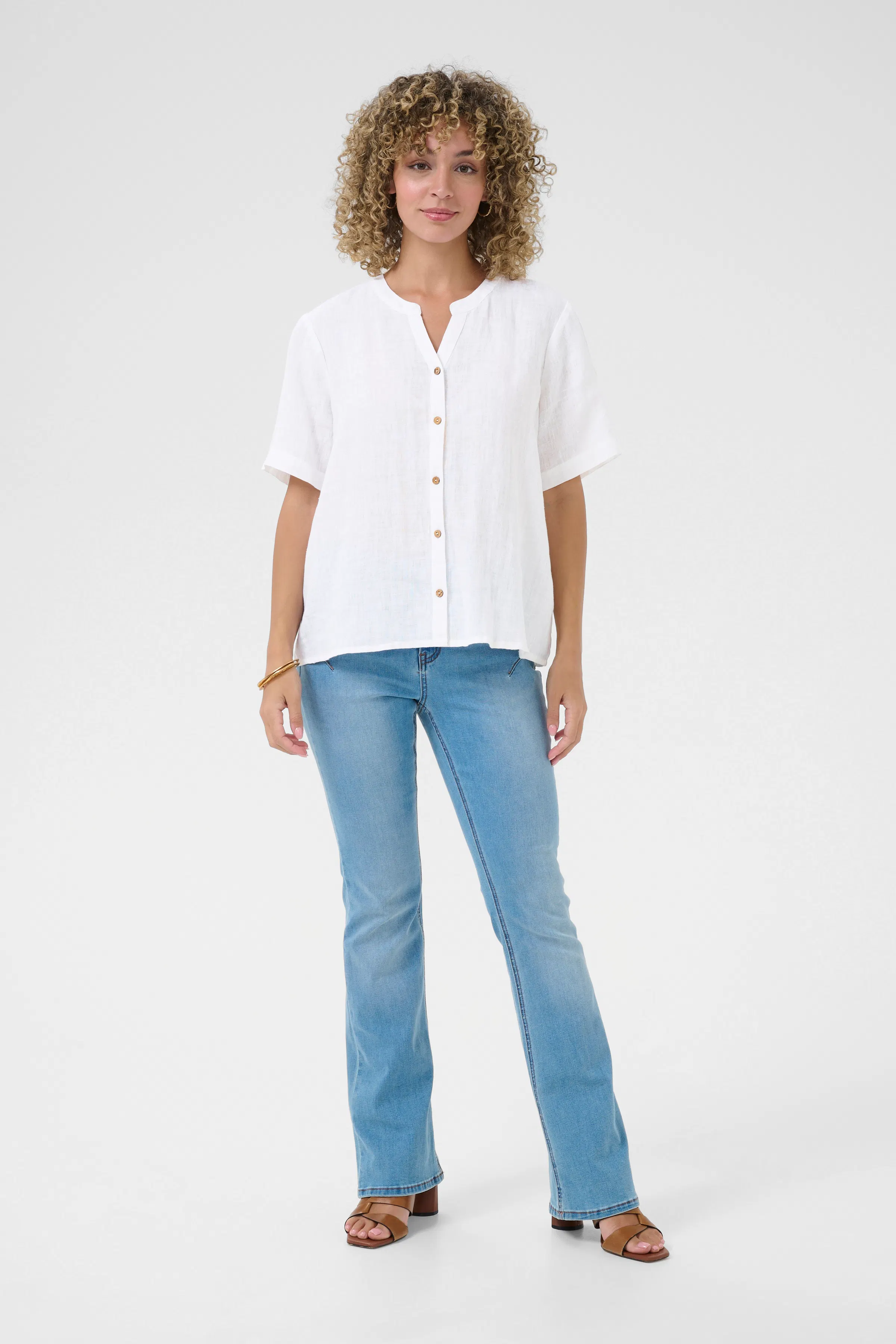 CRBellis Linnen overhemd LOOKBOOK FRONT 10611578-110602
