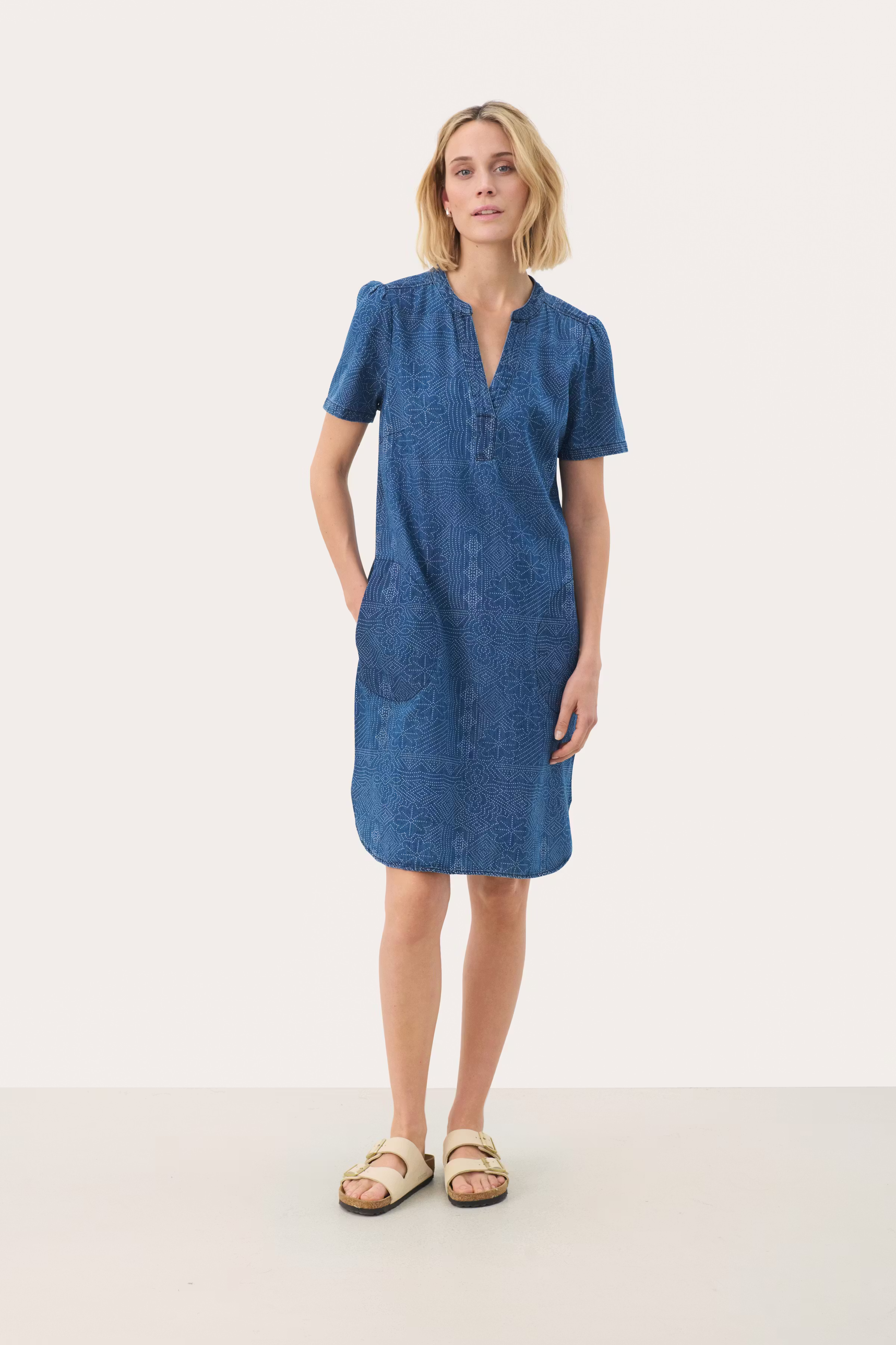 AminasePW Denim Dress LOOKBOOK FRONT 30309543-303961