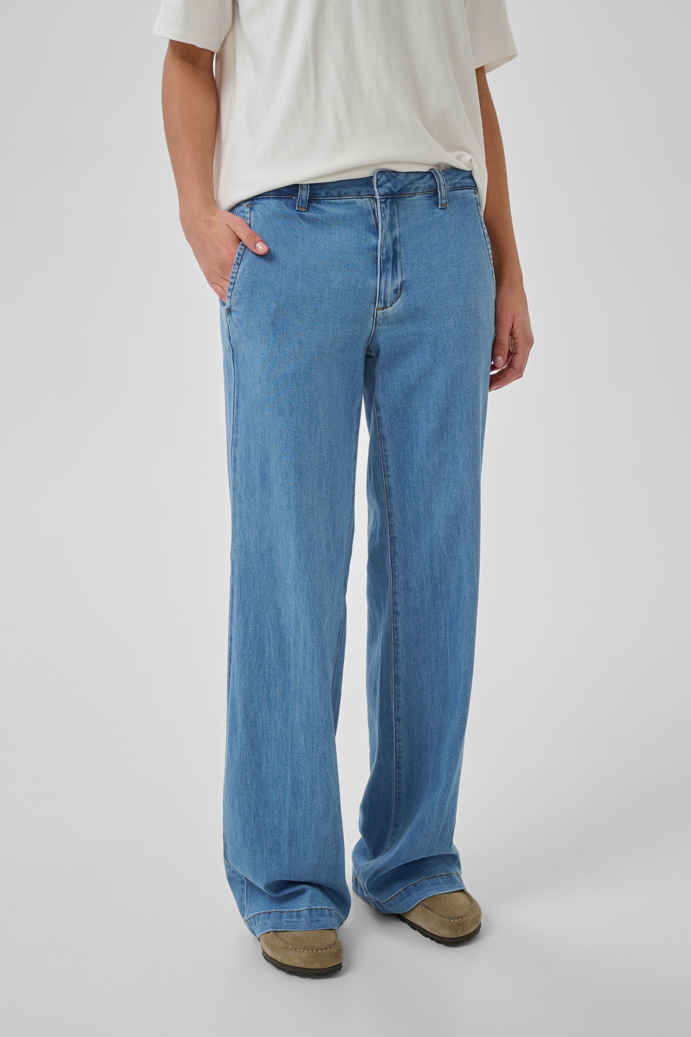 JEANS WIDE 30 THE LARA 115 LOOKBOOK FRONT 10705210-100053