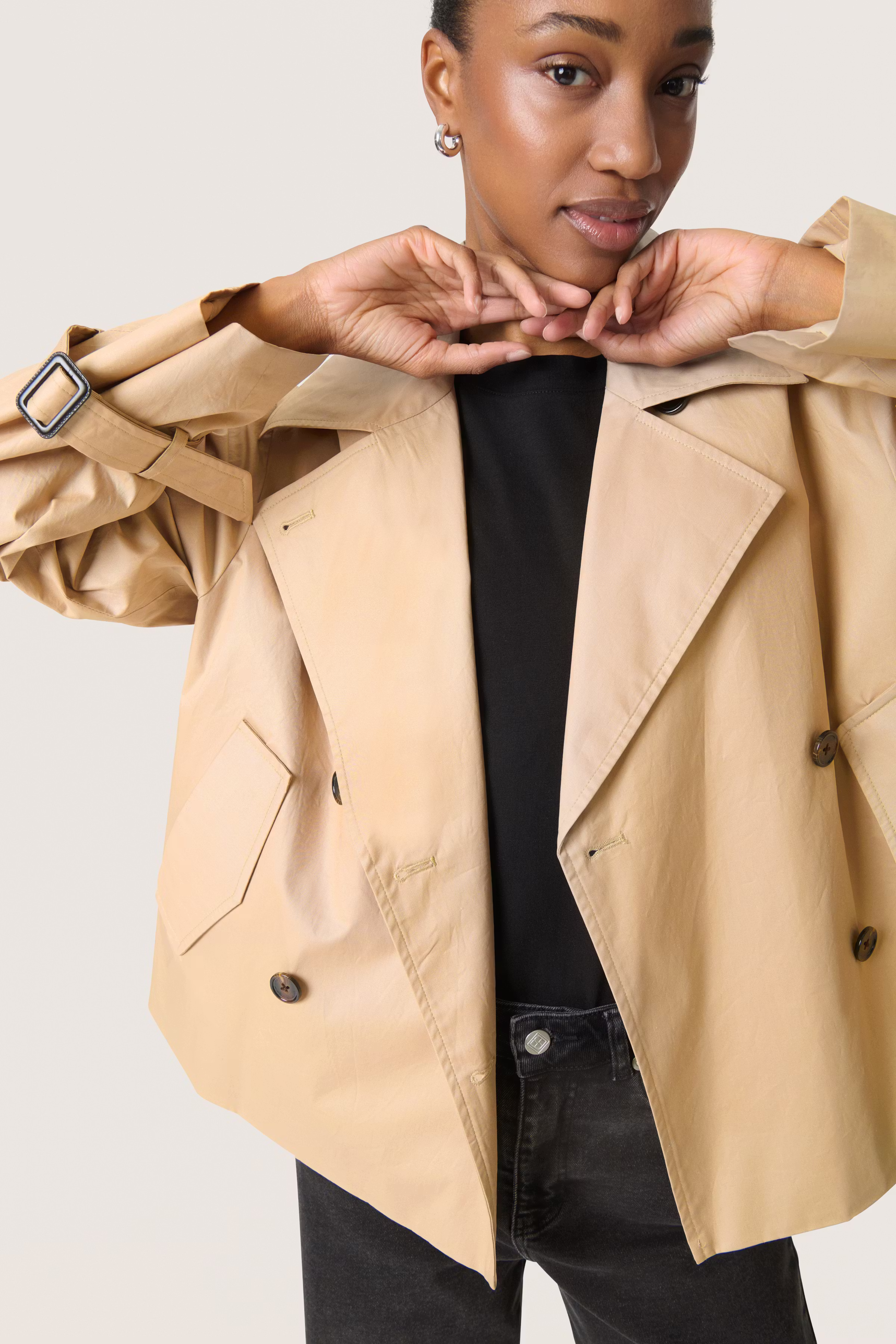 SLFavne Trenchcoat LOOKBOOK DETAIL 30408393-160920