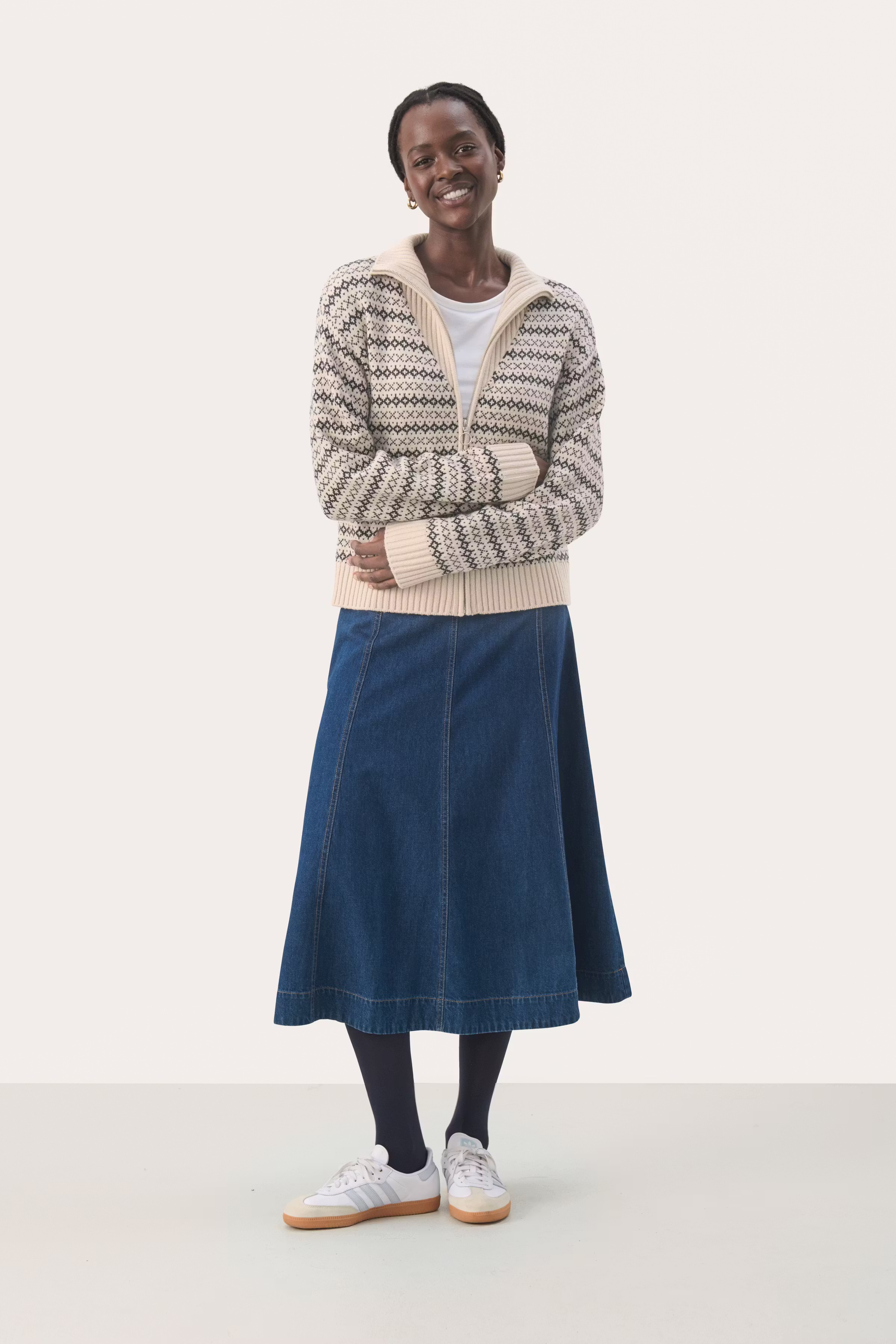 PirjoPW Cardigan LOOKBOOK BACK 30309281-303416