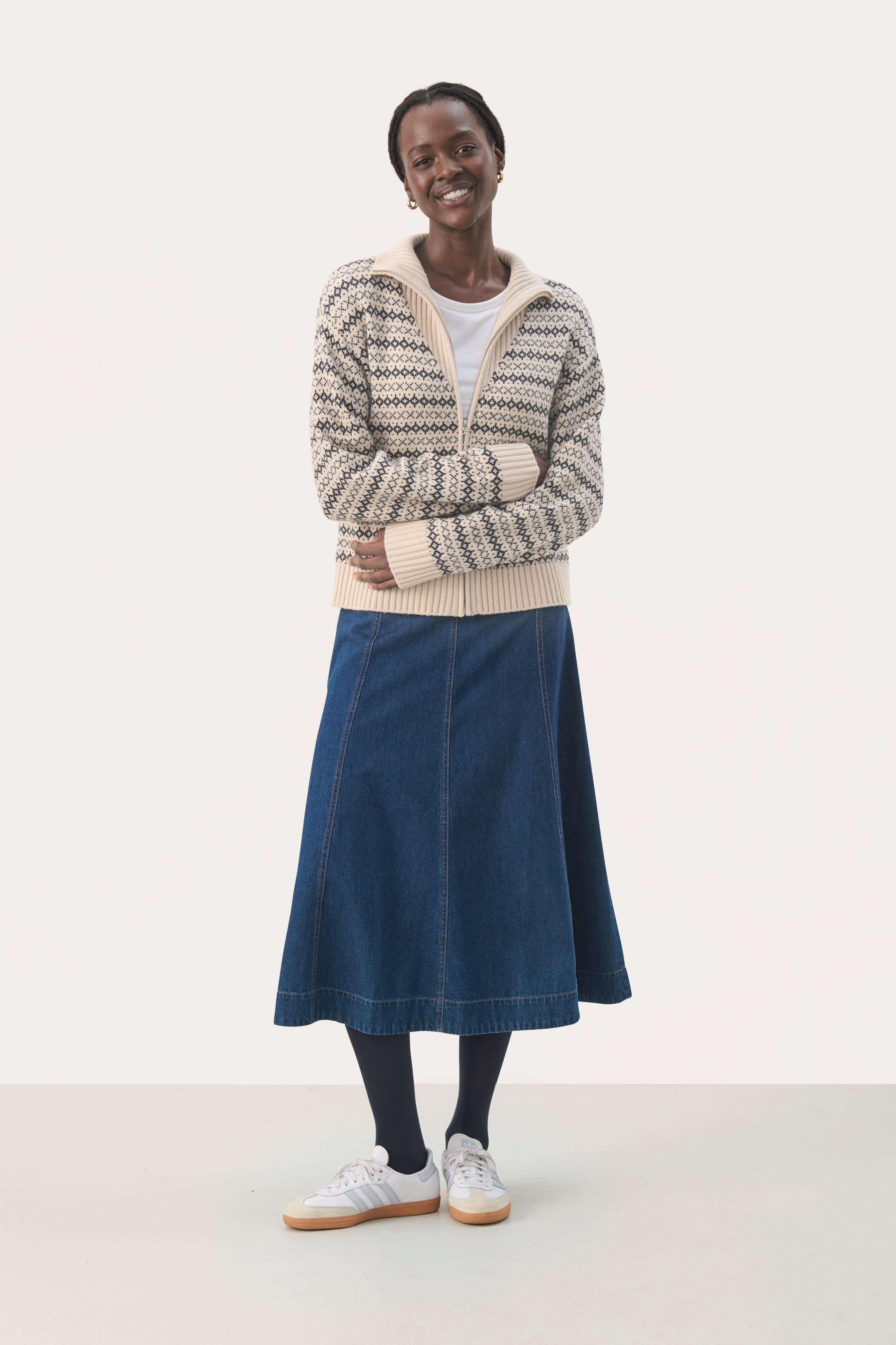 PirjoPW Cardigan LOOKBOOK BACK 30309281-303416