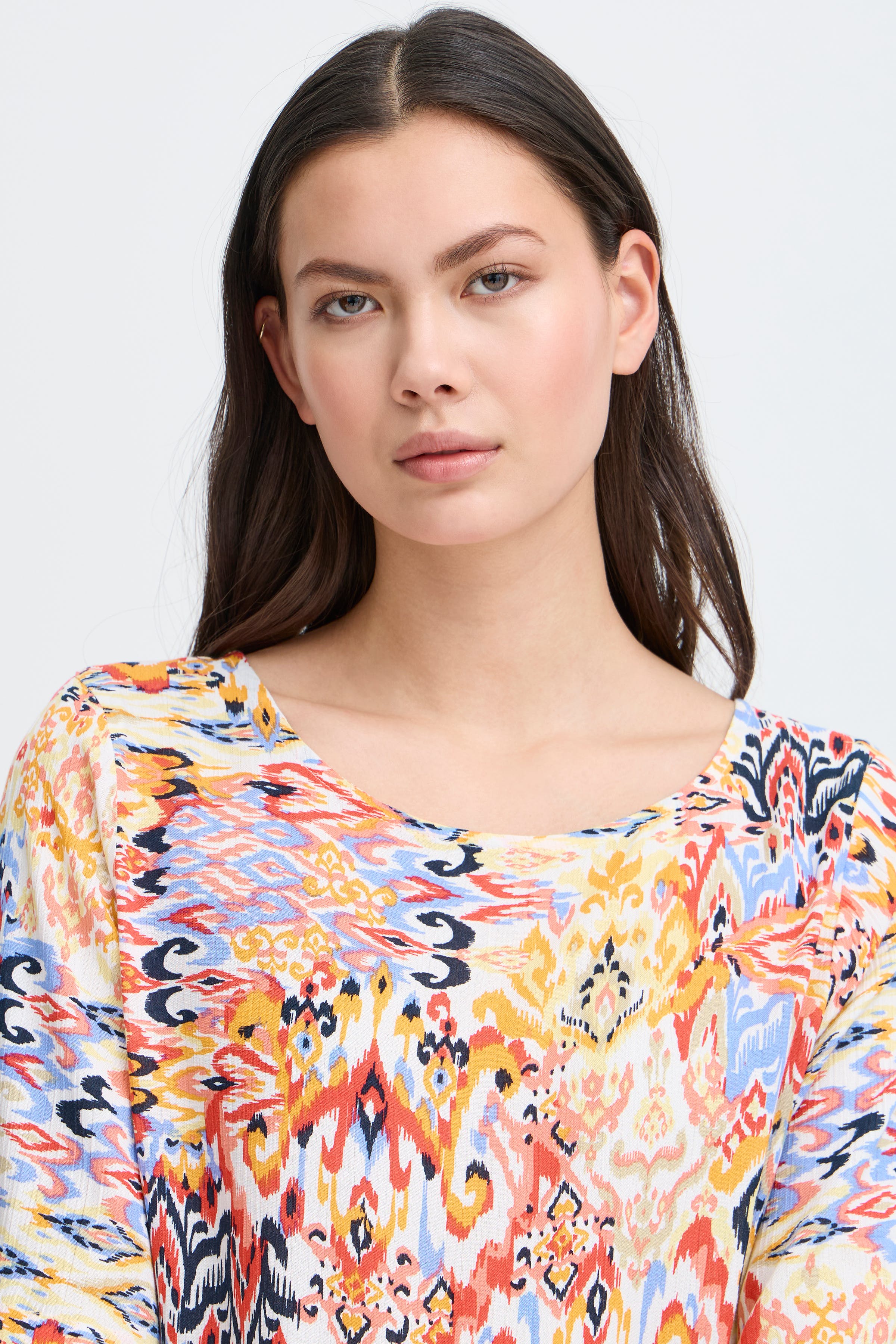 Kurzarm-Bluse LOOKBOOK DETAIL 20122971-204485