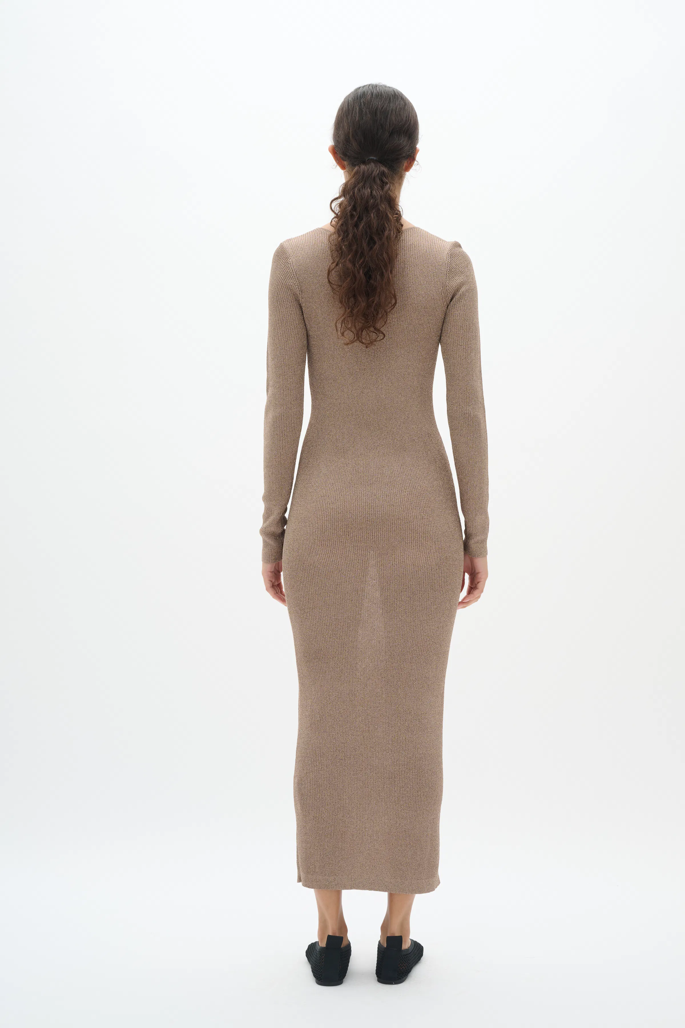 ThaniIW glitter Kjole LOOKBOOK BACK 30109775-300031