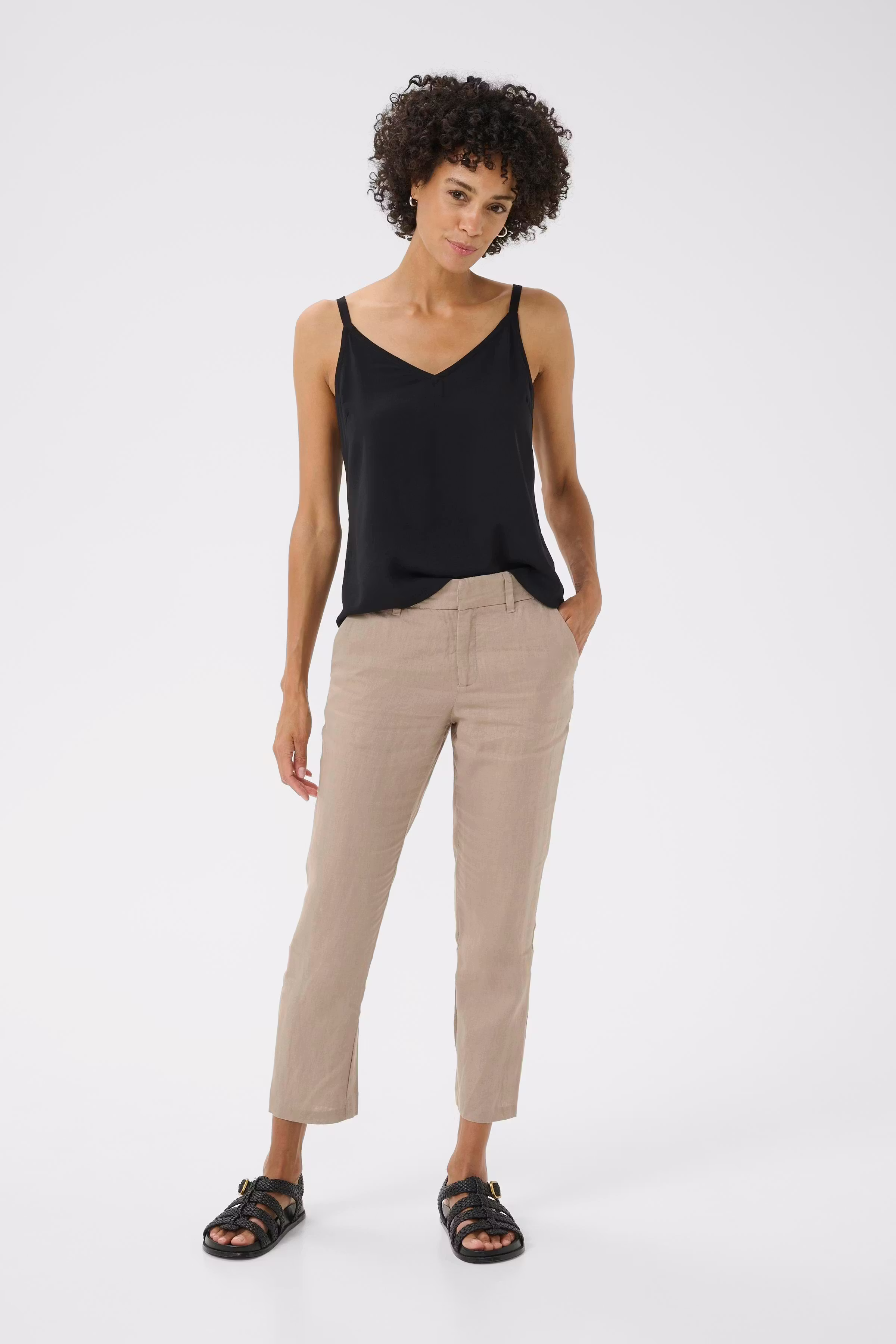 SoffePW Leinenhose LOOKBOOK FRONT 30309389-171311