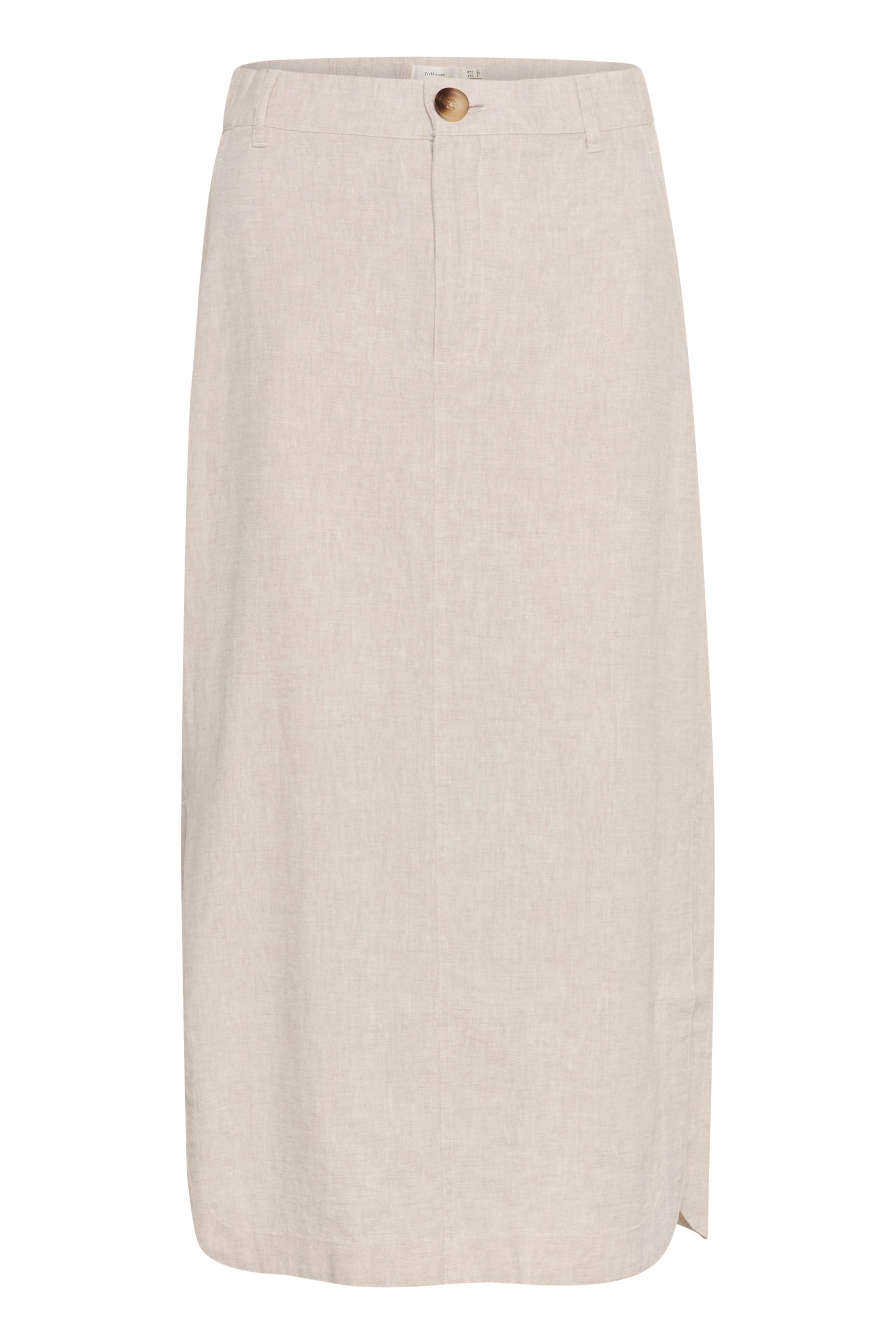 RimoneIW Leinen Rock PACK FRONT 30110364-302004