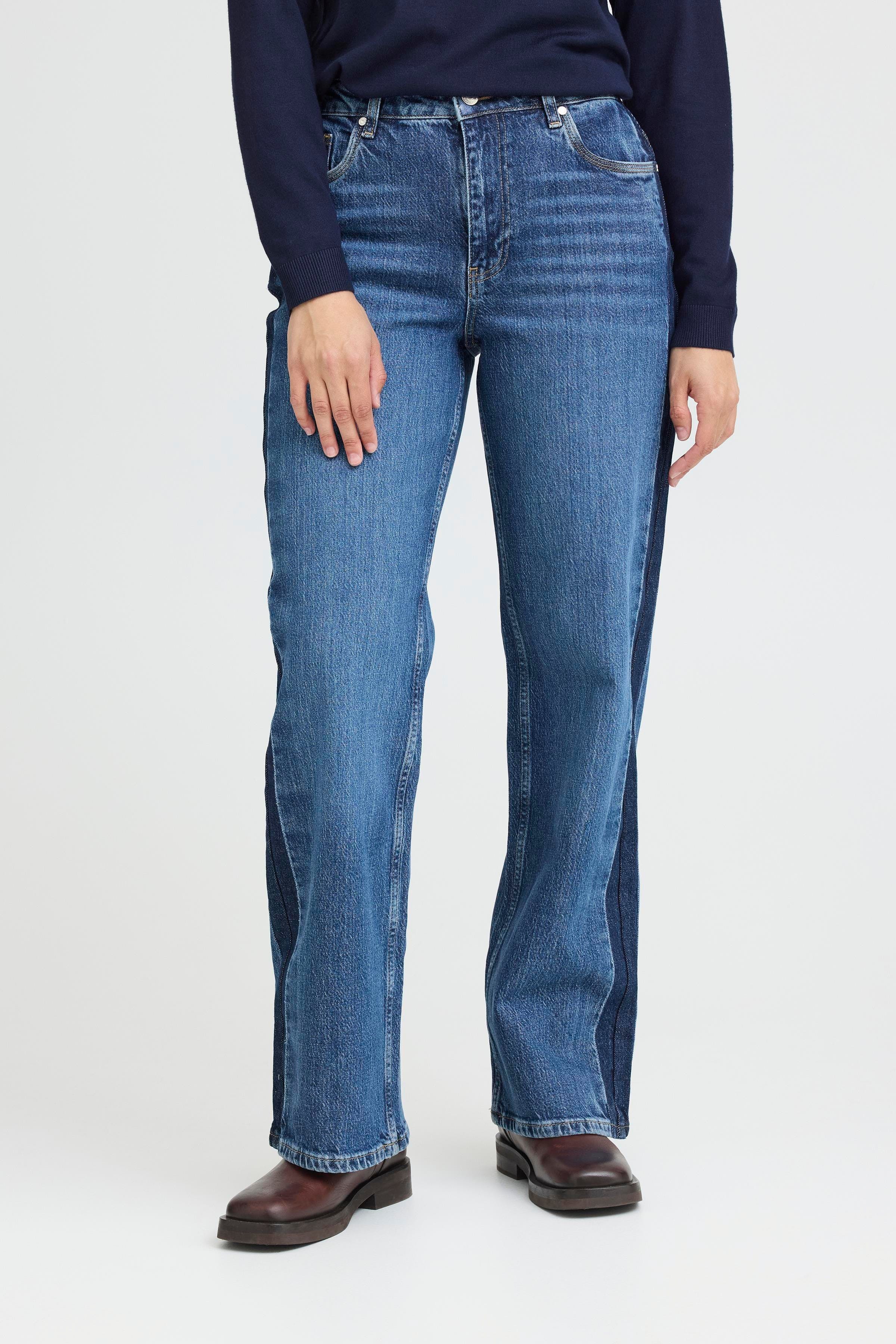 PZVEGA UHW Jeans Wide Leg LOOKBOOK FRONT 50209028-200005