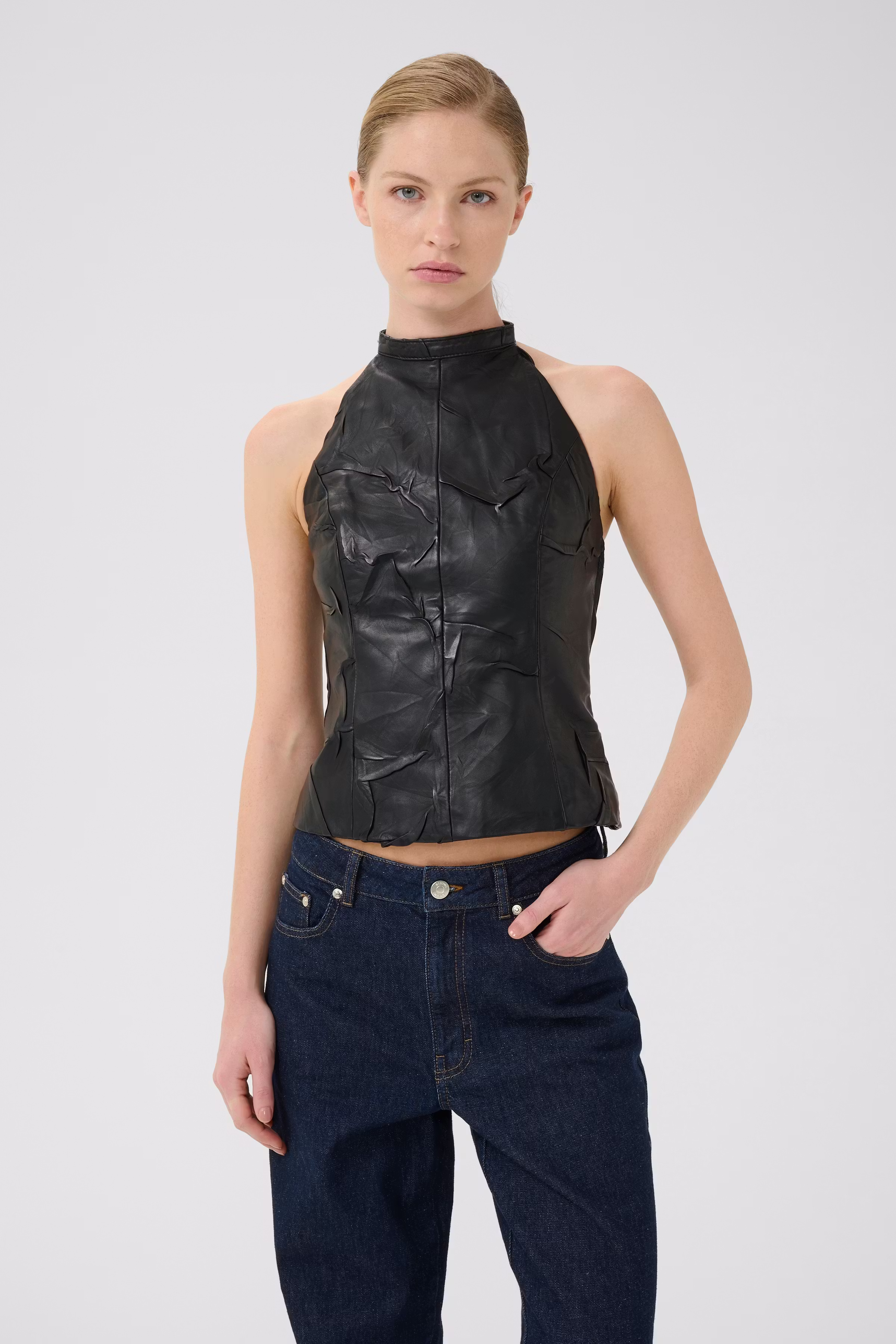 GZmadisan Leather top LOOKBOOK FRONT 10910732-100017