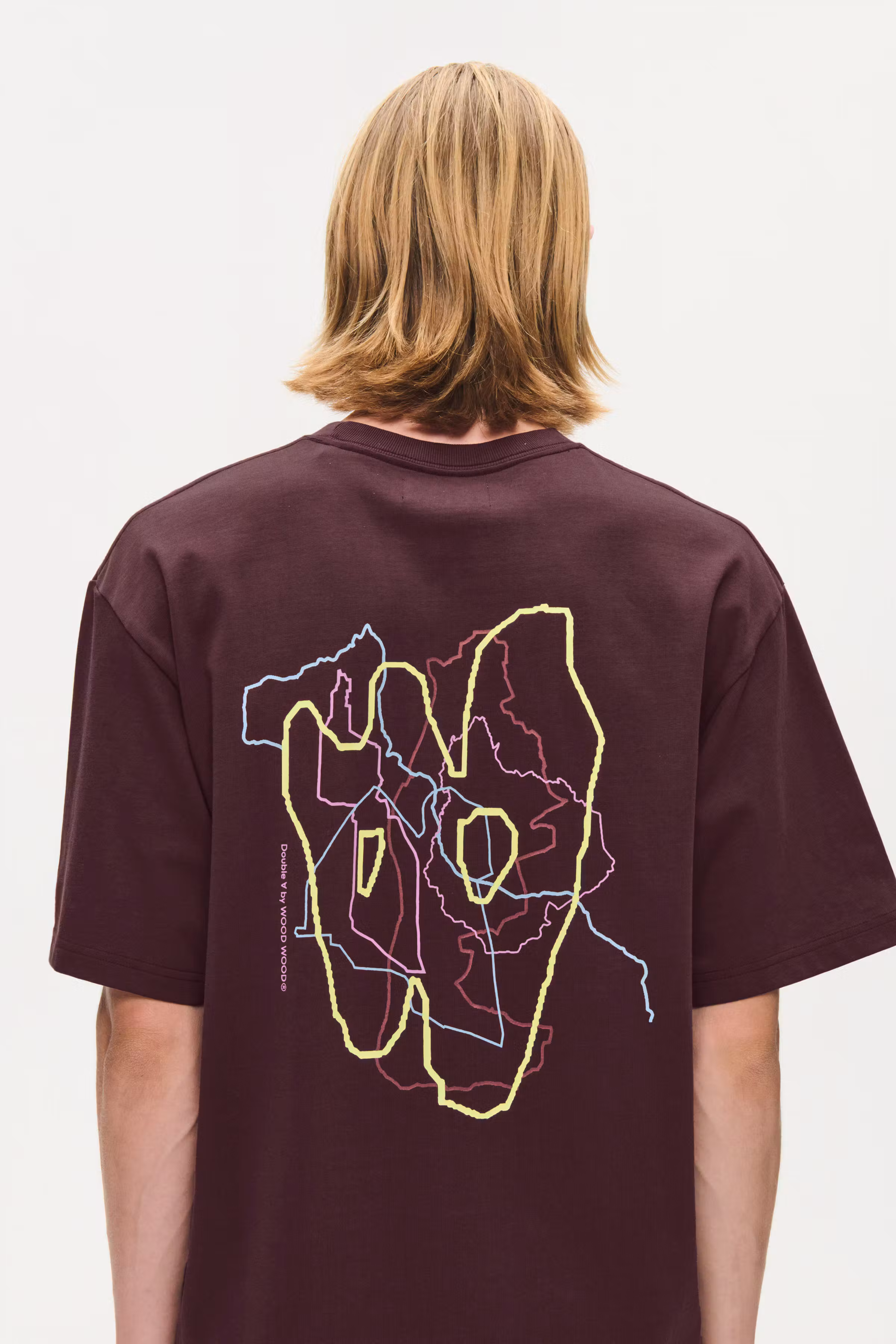 WWLiam routing T-shirt LOOKBOOK BACK 30252316-191619