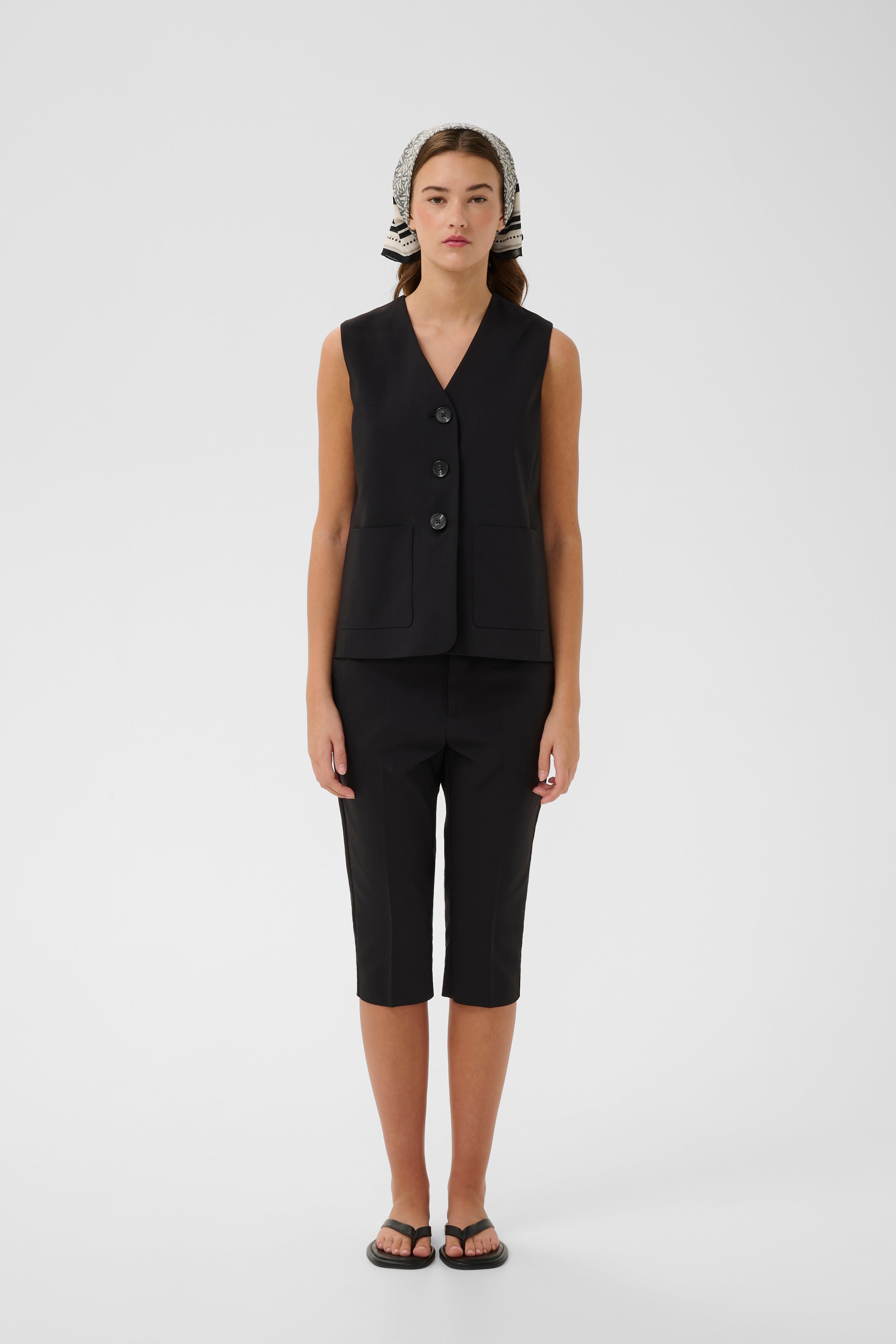 ZELLAIW Capribyxor LOOKBOOK FRONT 30112746-194008