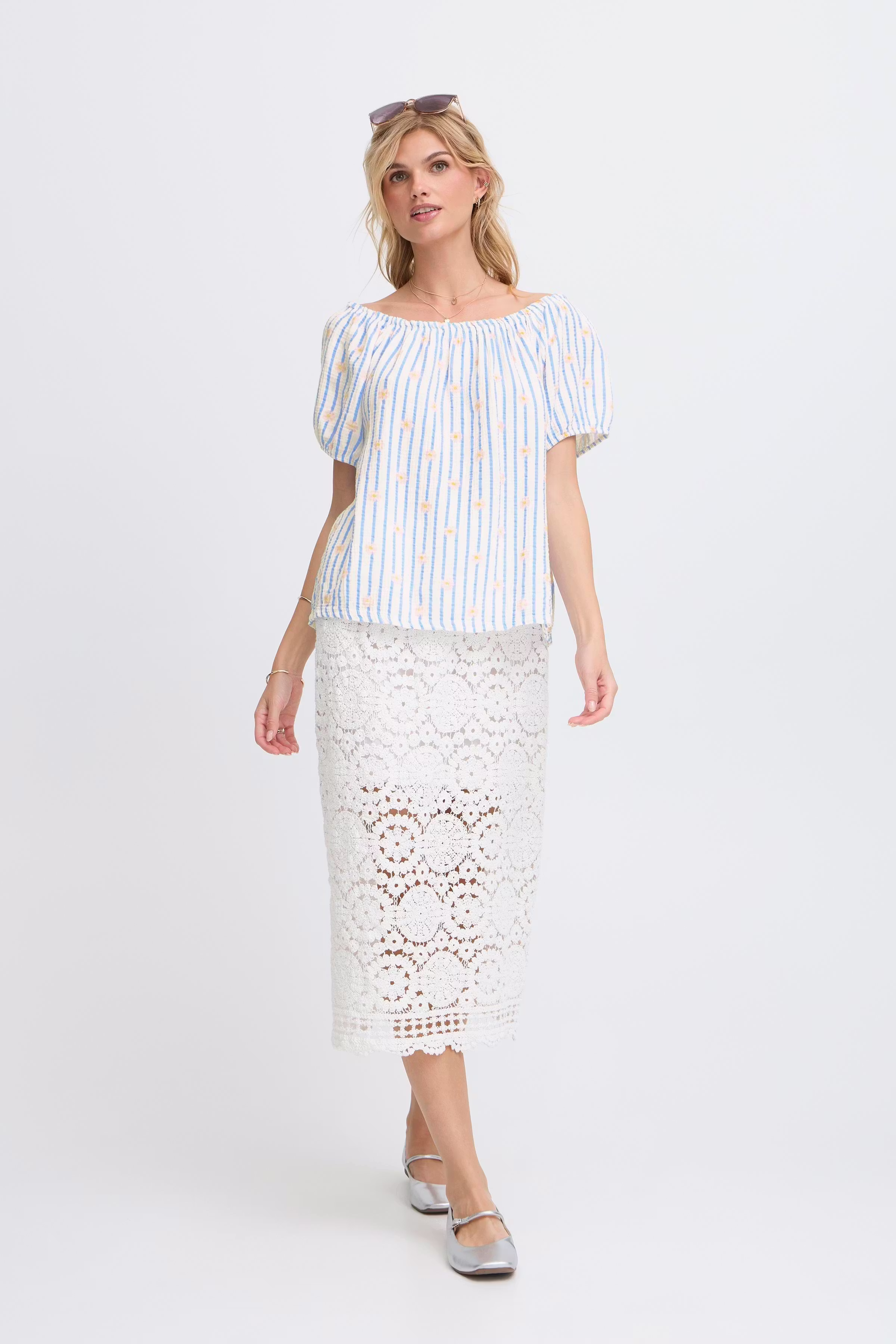 SBGISSELE Skjorte LOOKBOOK FRONT 22101036-154020