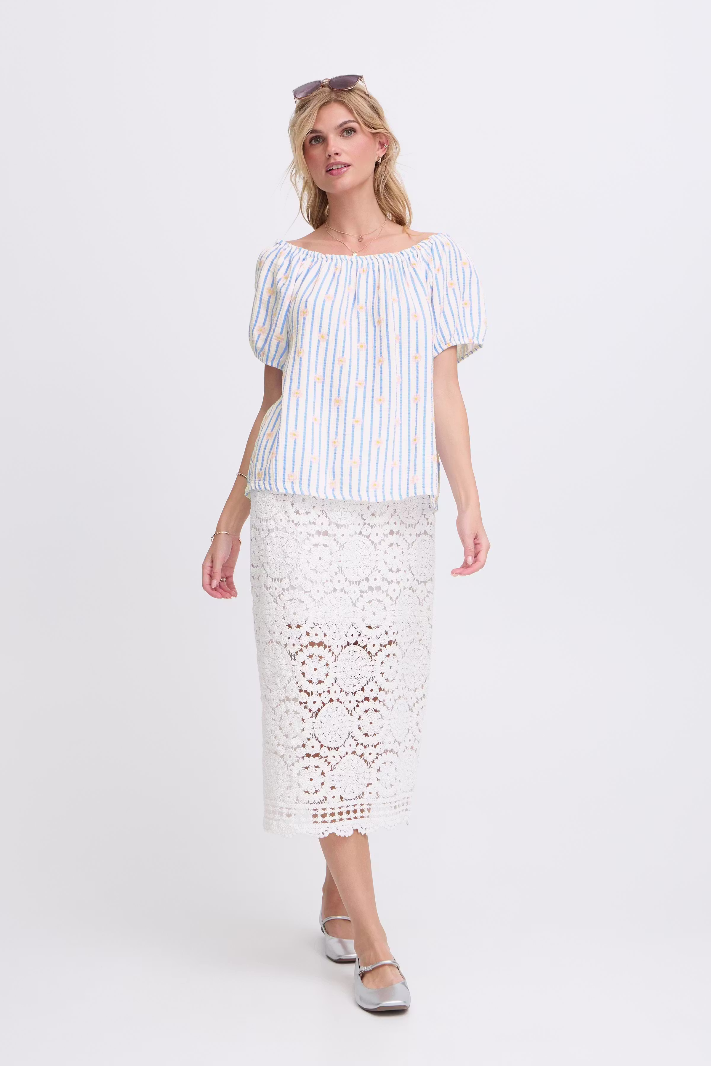 SBGISSELE Skjorte LOOKBOOK FRONT 22101036-154020