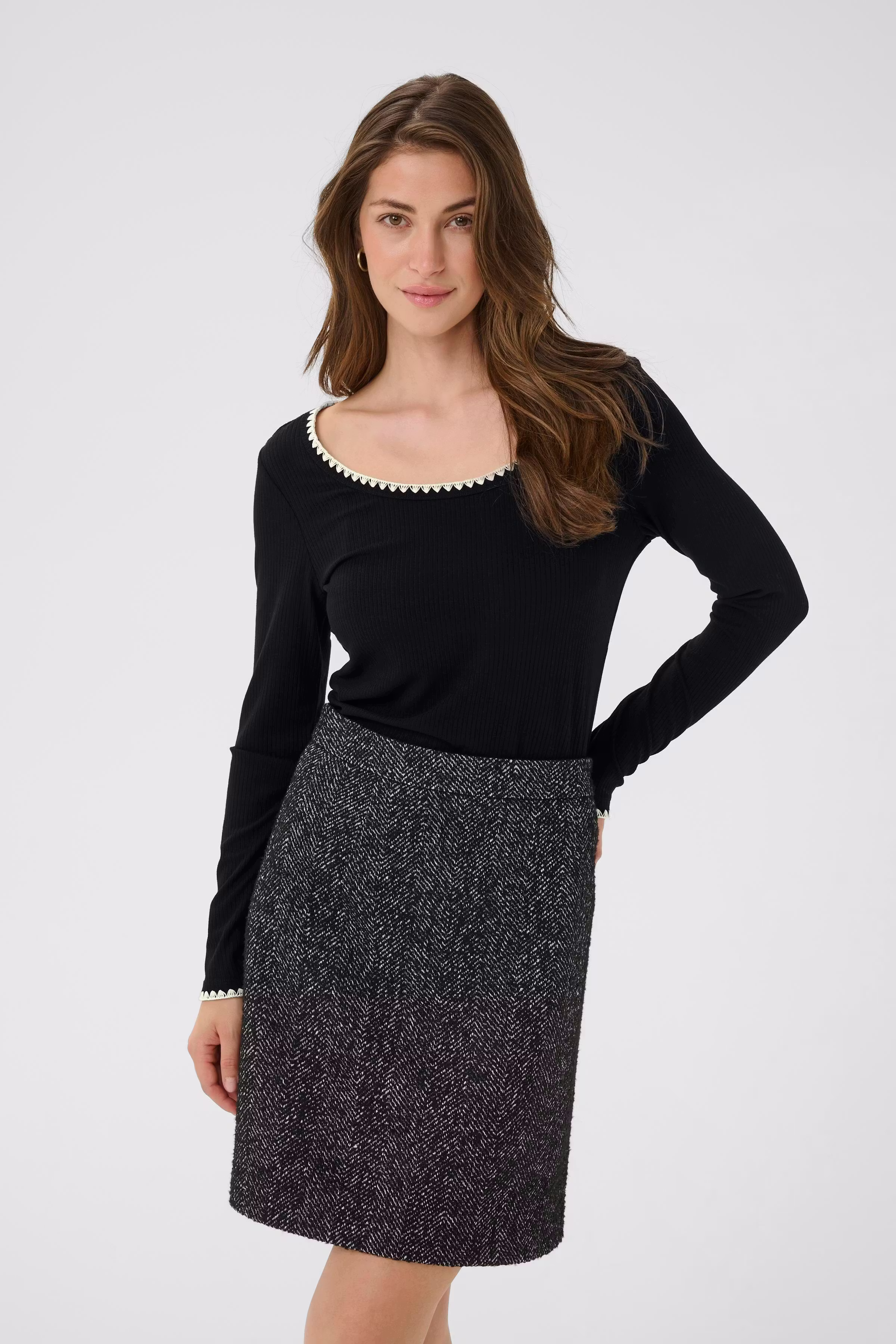 CRRibba T-shirt LOOKBOOK FRONT 10614310-100120