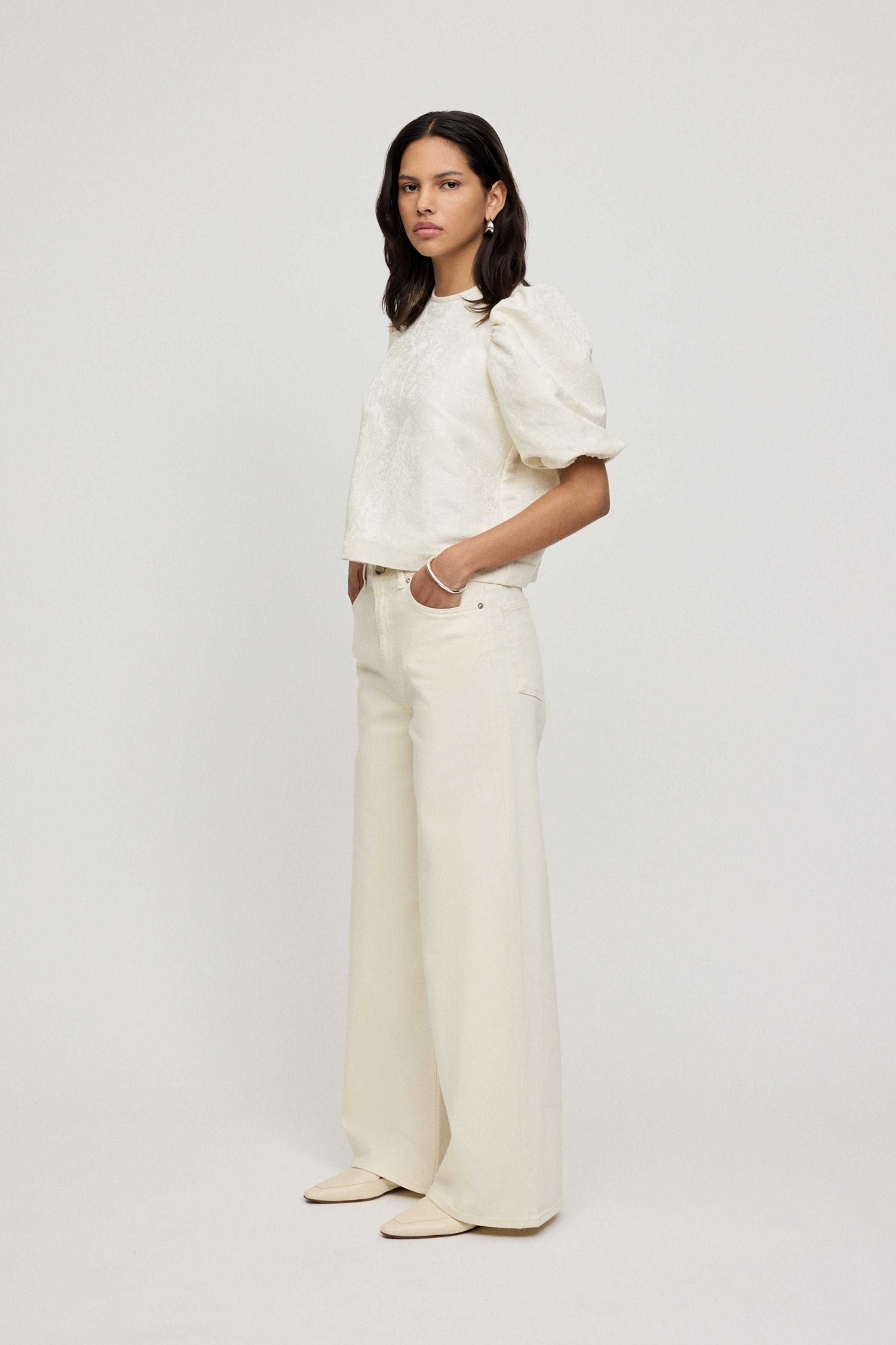 ELISABETH Blouse LOOKBOOK FRONT 30600481-WH010