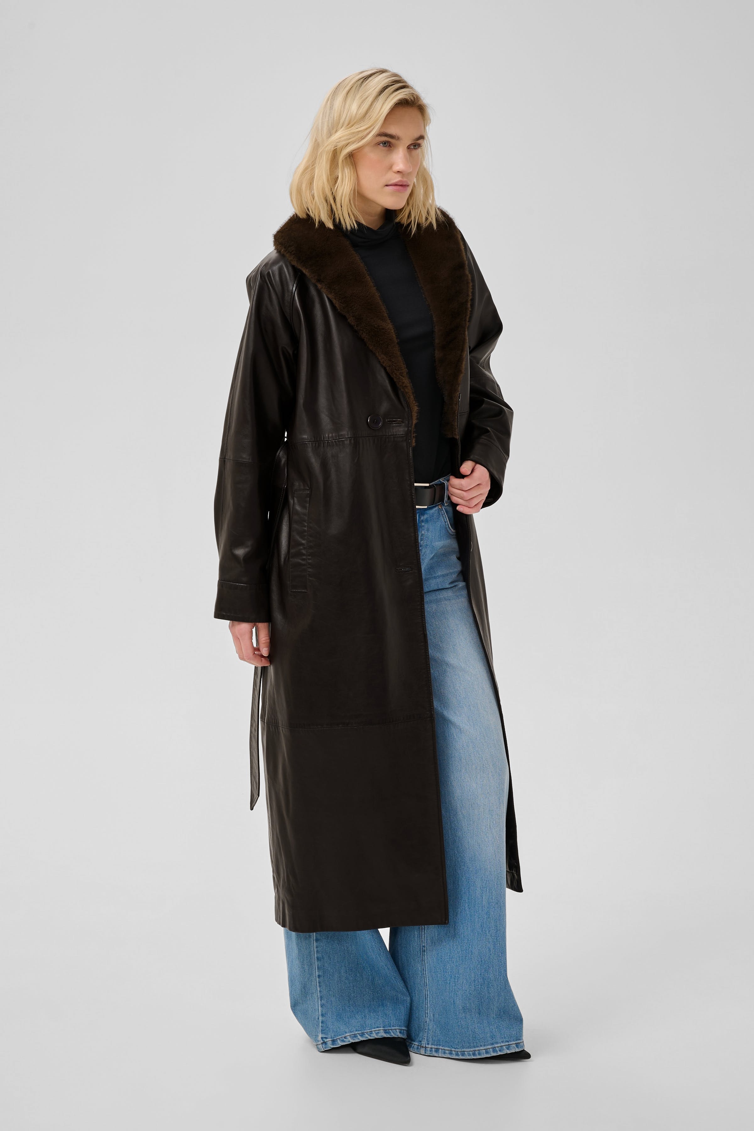 MWBetty Leather jacket LOOKBOOK FRONT 10705879-190840