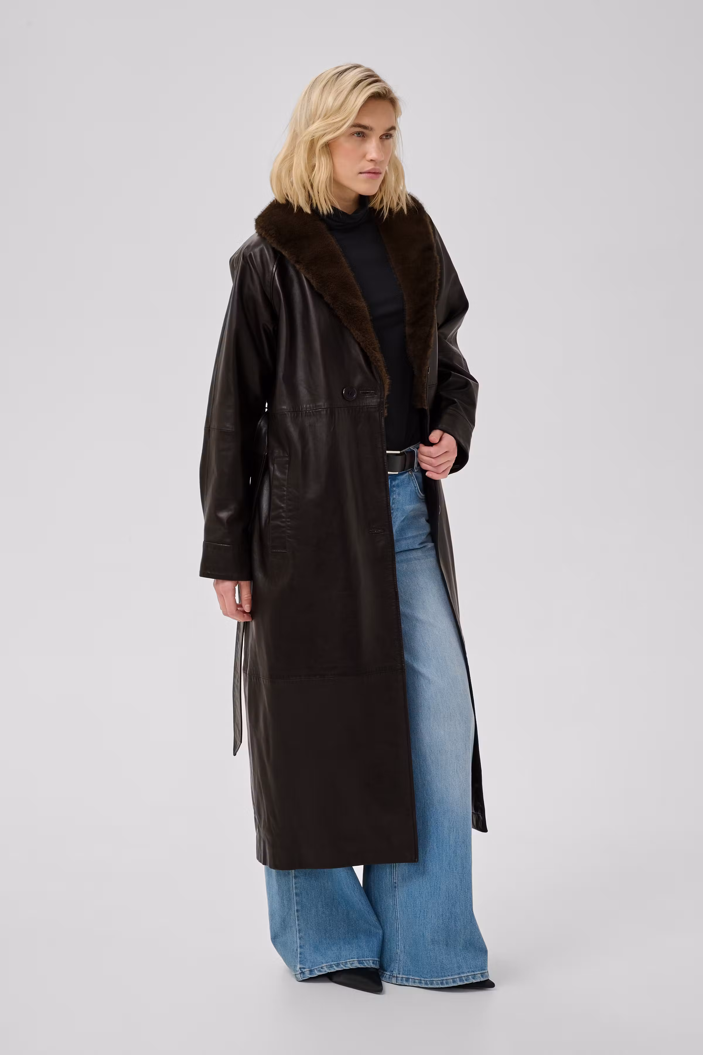 MWBetty Leather jacket LOOKBOOK FRONT 10705879-190840