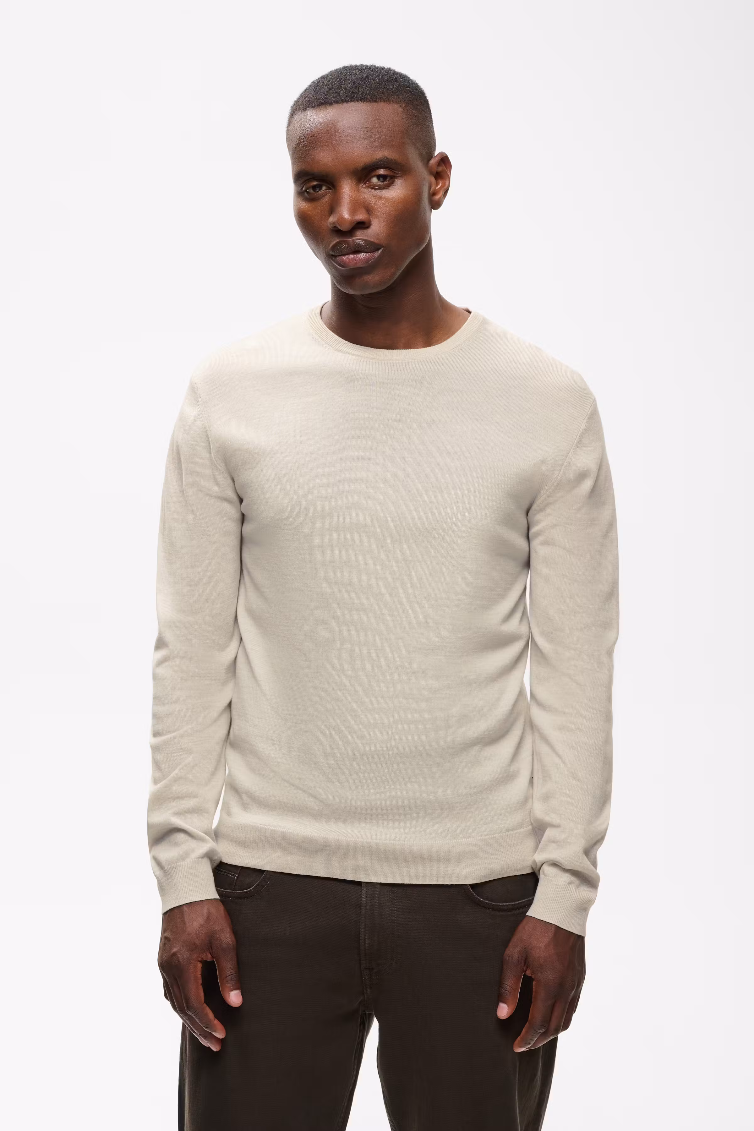 Margrate Merino Pullover LOOKBOOK FRONT 30200611-1442011