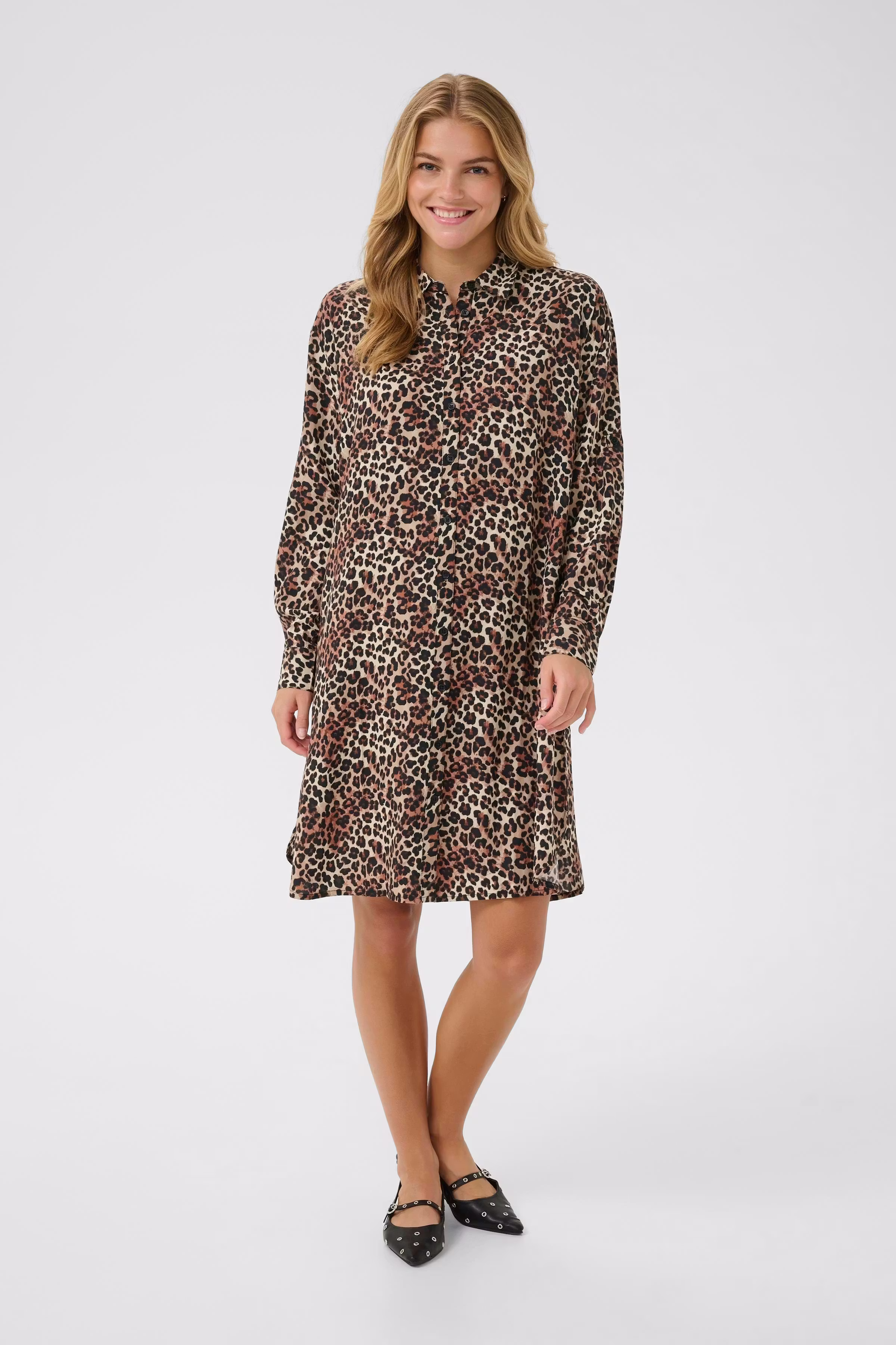 CRErin Leopard dress LOOKBOOK FRONT 10612497-106929